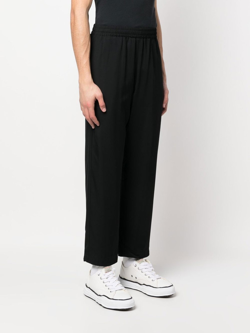 mid-rise straight-leg trousers 3
