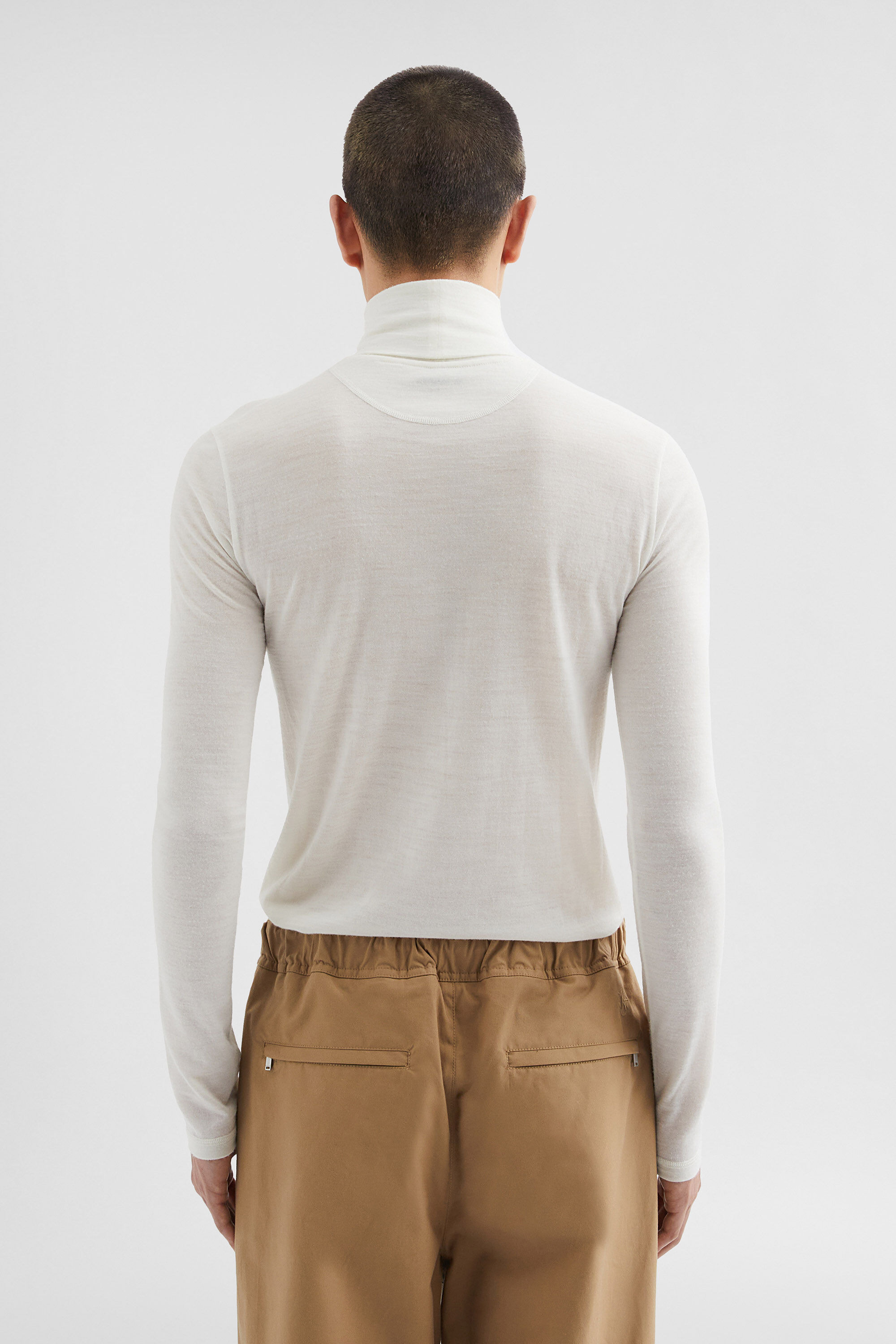 High-Neck T-Shirt - 7
