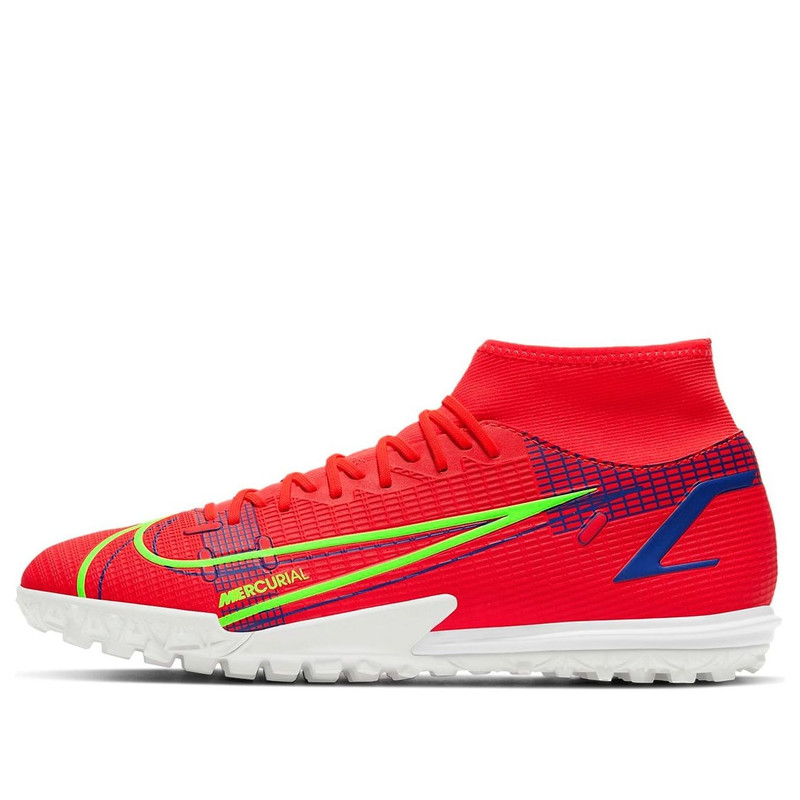 Nike Mercurial Superfly 8 Academy TF Turf 'Red Neon Green' CV0953-600 - 1