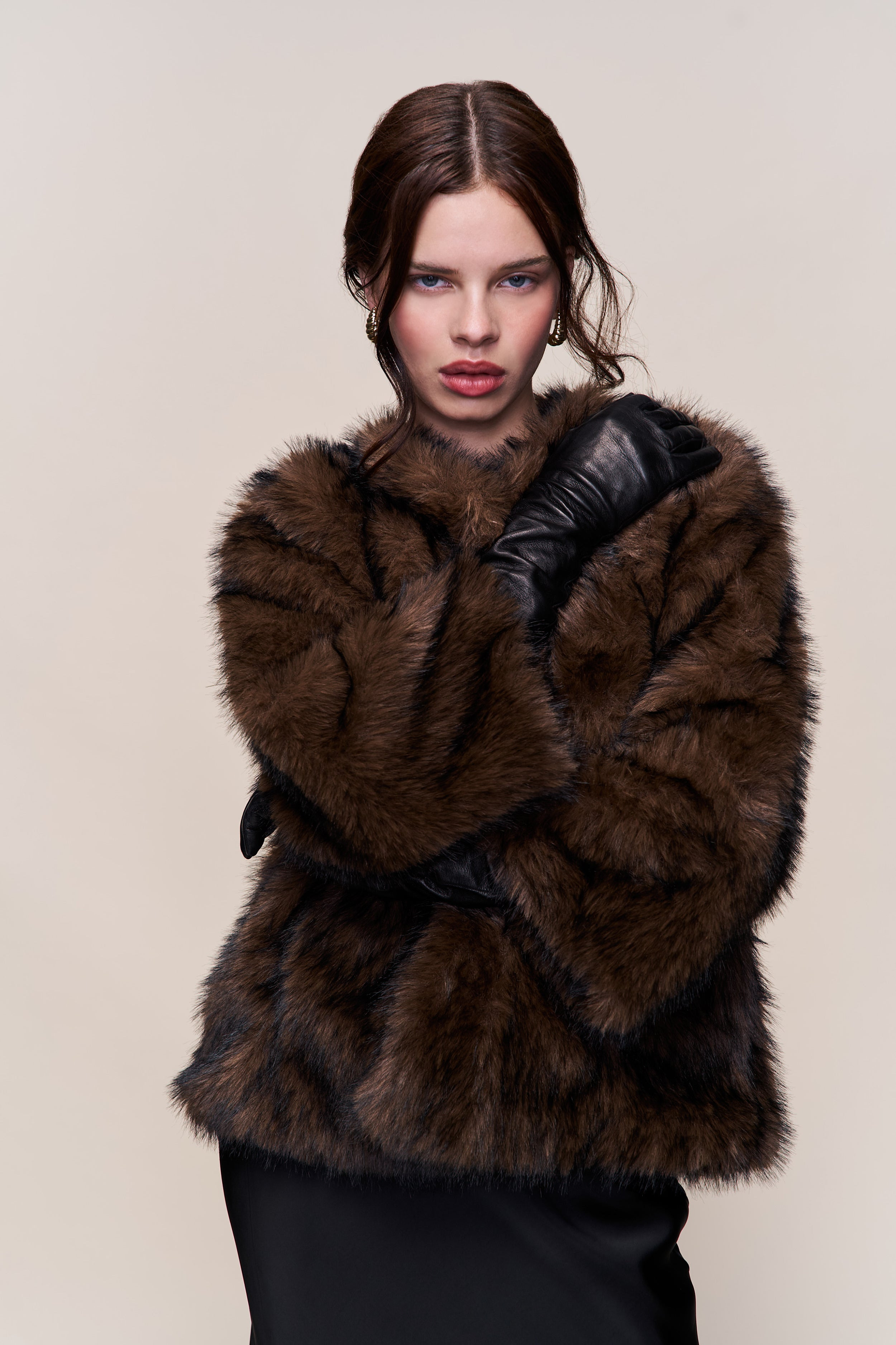 LUCIENNE FAUX FUR TOPPER - 3