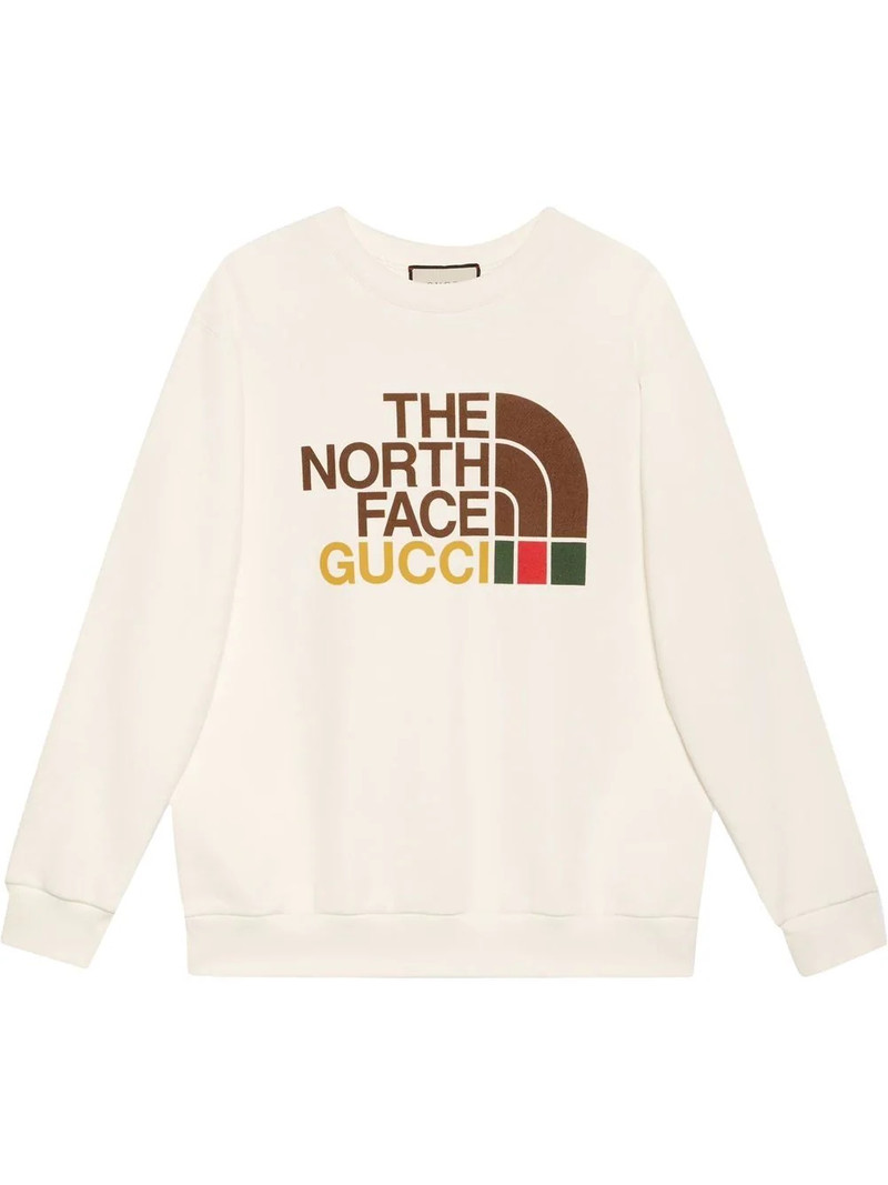 x The North Face logo sweatshirt - 1