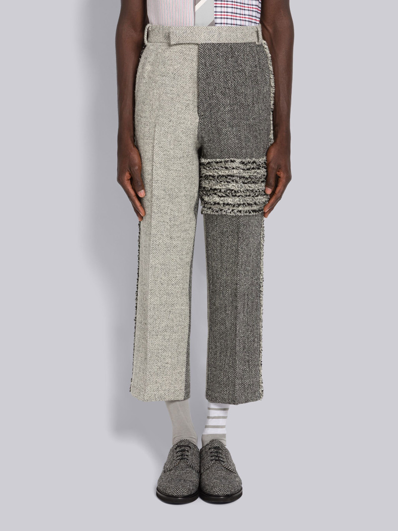 Fun-Mix Herringbone 4-Bar Unconstructed Chino 1