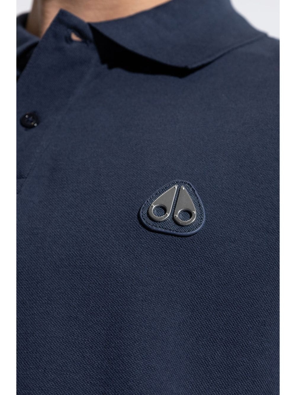 logo-appliqué polo shirt - 5