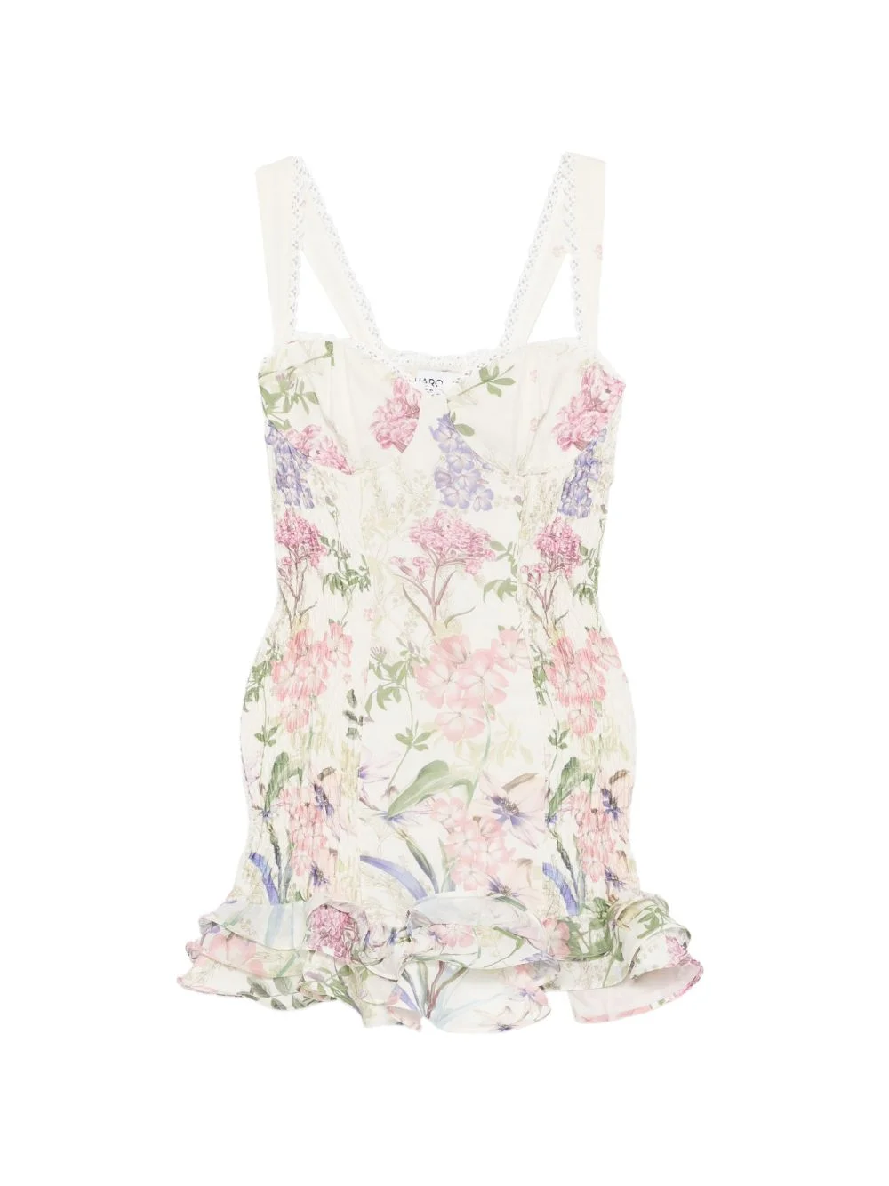 Sunil floral mini dress - 1