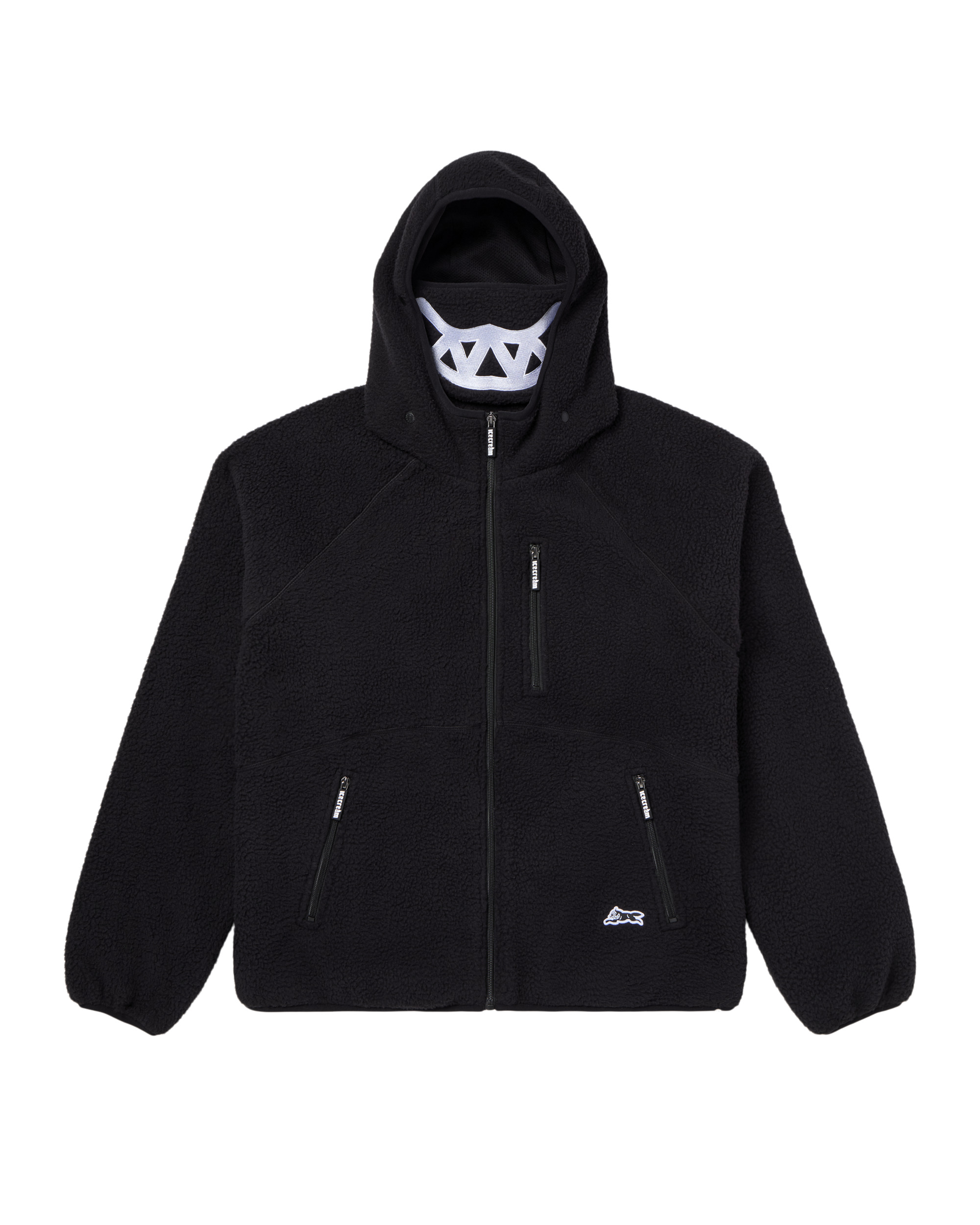 GRIN ZIP FRONT HOODIE - 1