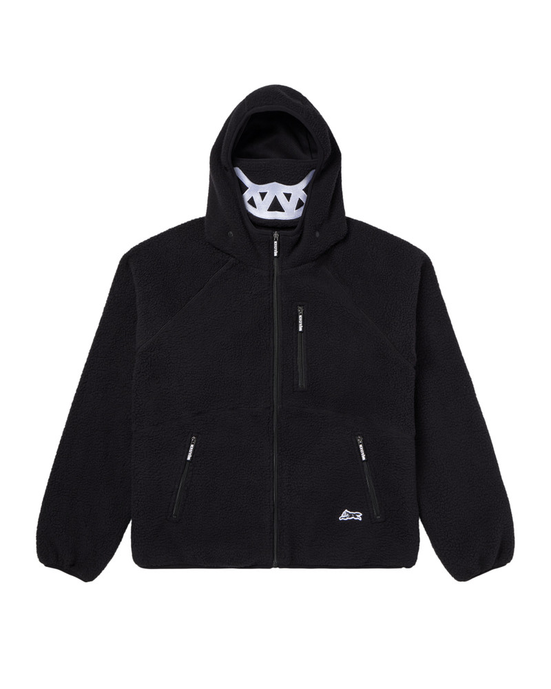 GRIN ZIP FRONT HOODIE 1