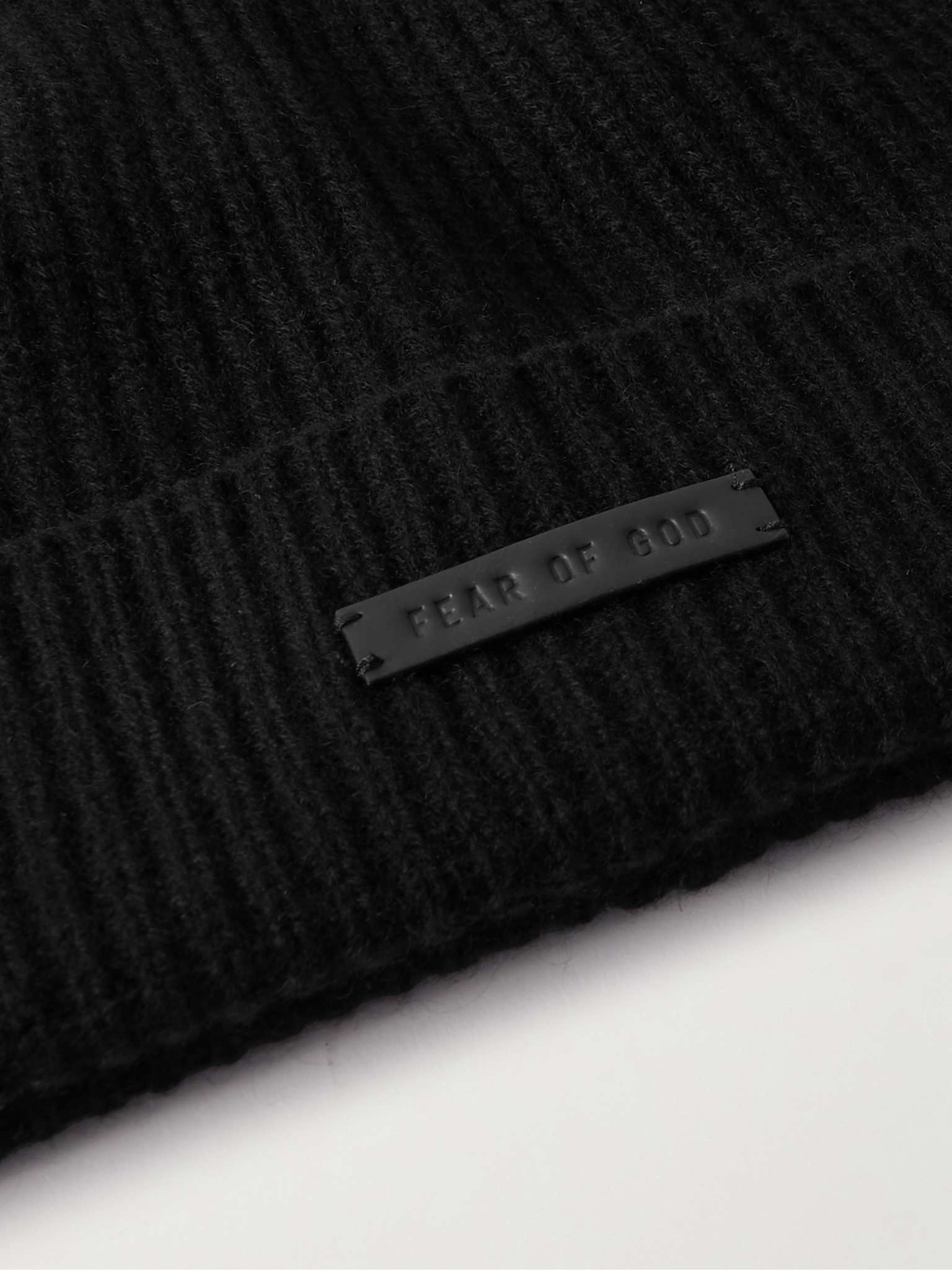 Logo-Appliquéd Ribbed Cashmere Beanie - 3