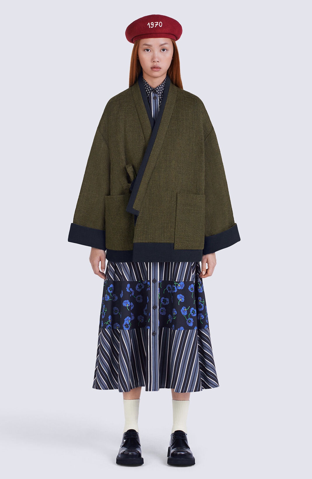 Wool kimono coat - 3