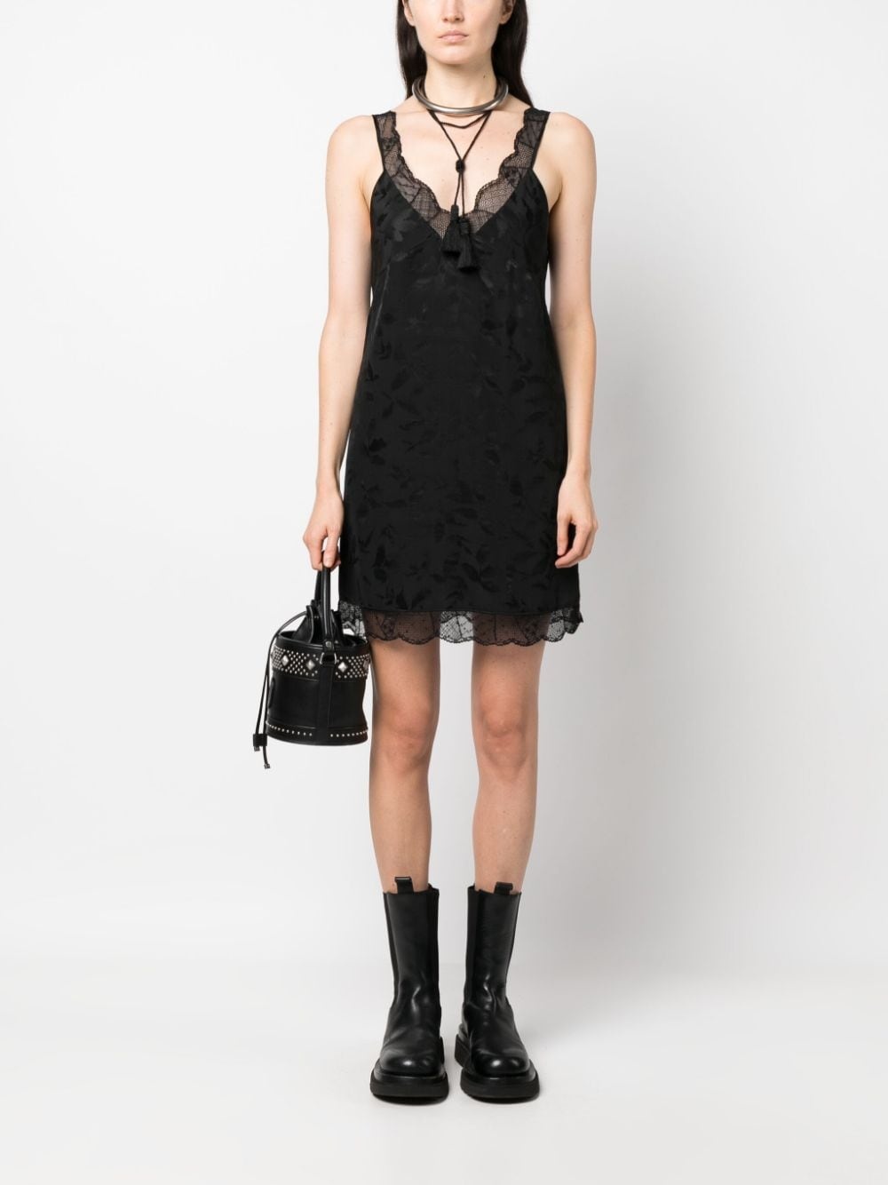Renelle jacquard minidress - 2