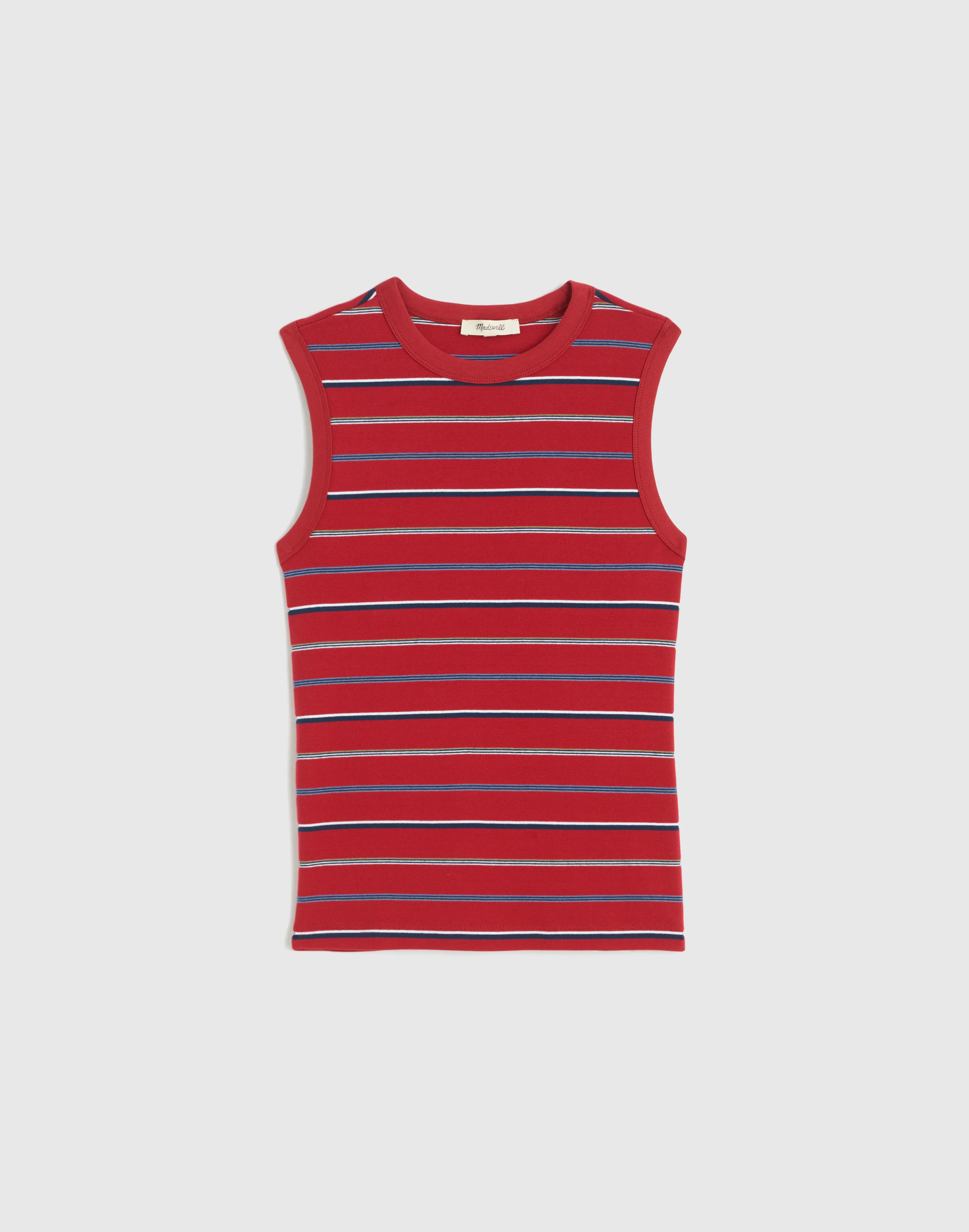 The '90s Shell Tank in Compact Cotton - 1