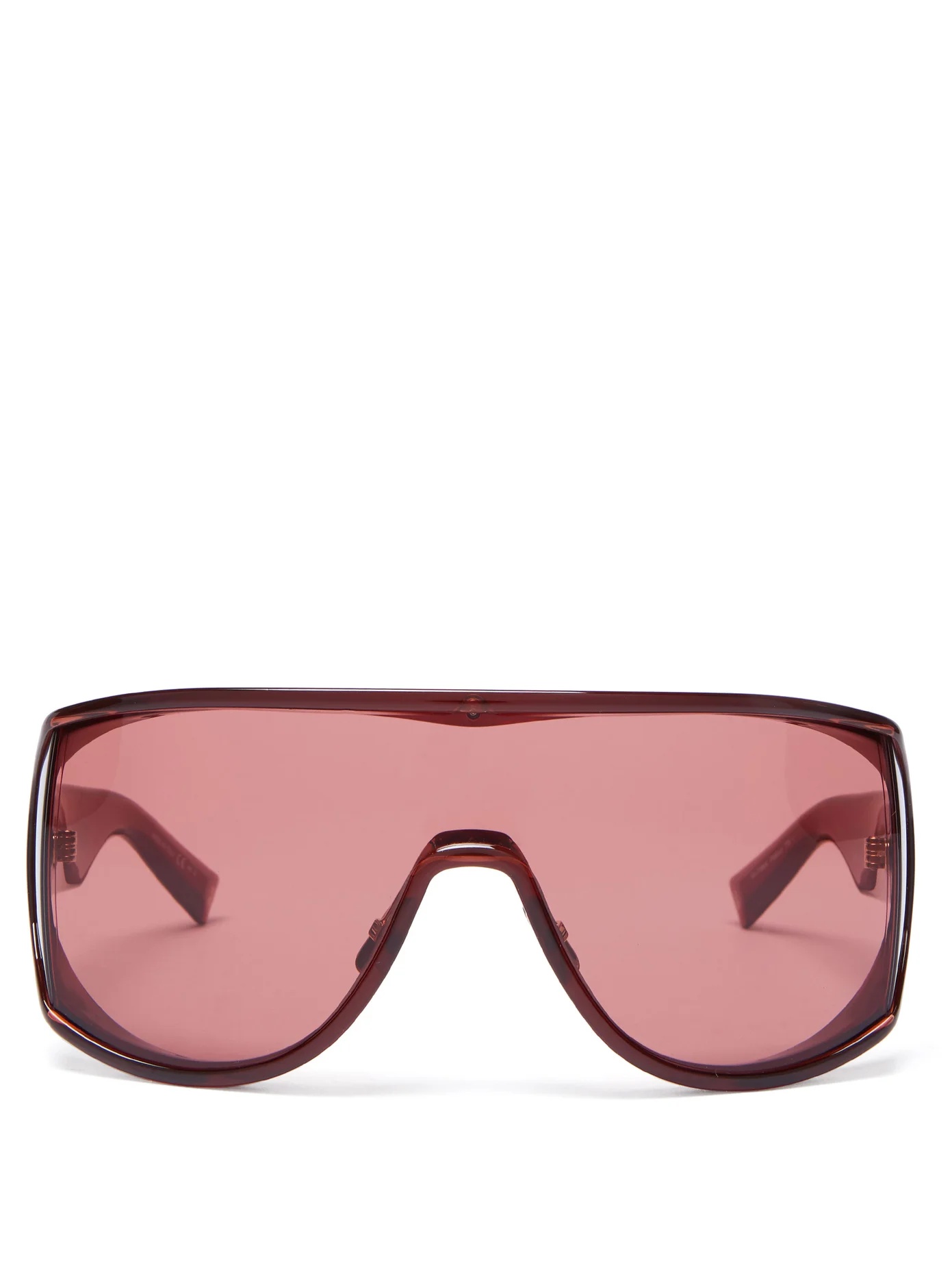 Shield acetate sunglasses - 1