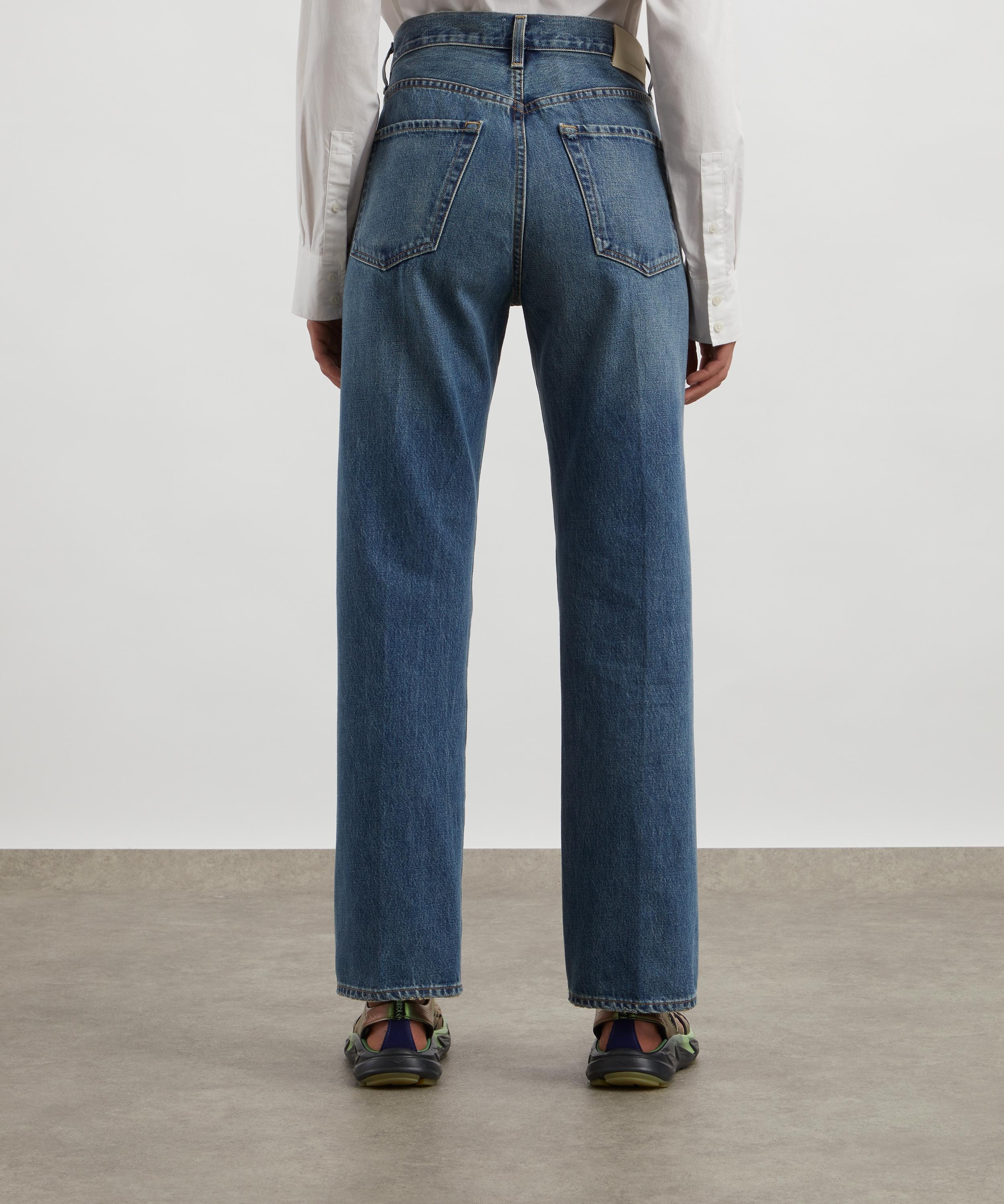 Baretta Relaxed Straight Jeans in Babylonia - 4