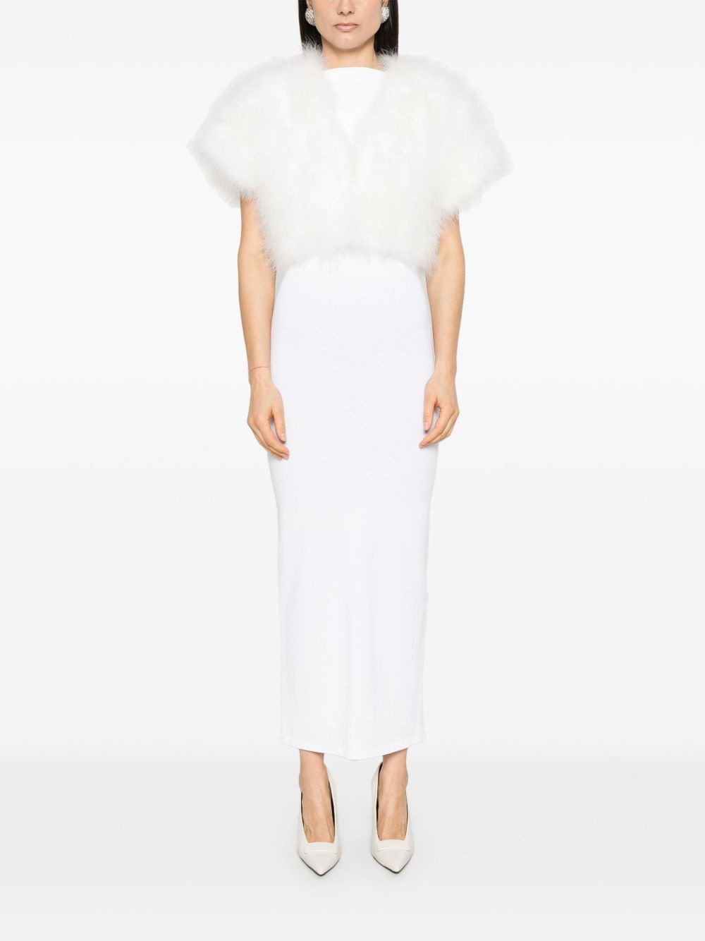 feather jacket - 2