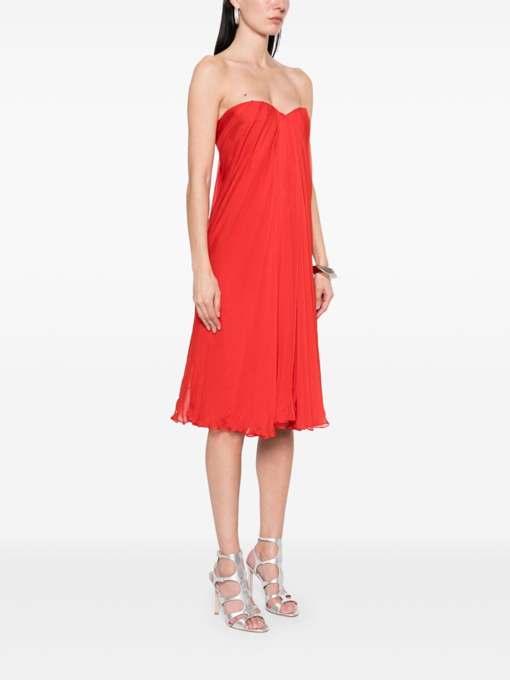 strapless dress - 3