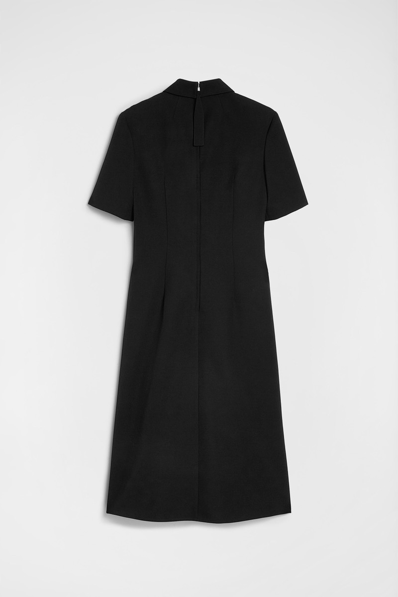 Wool Gabardine Shirt Dress 6