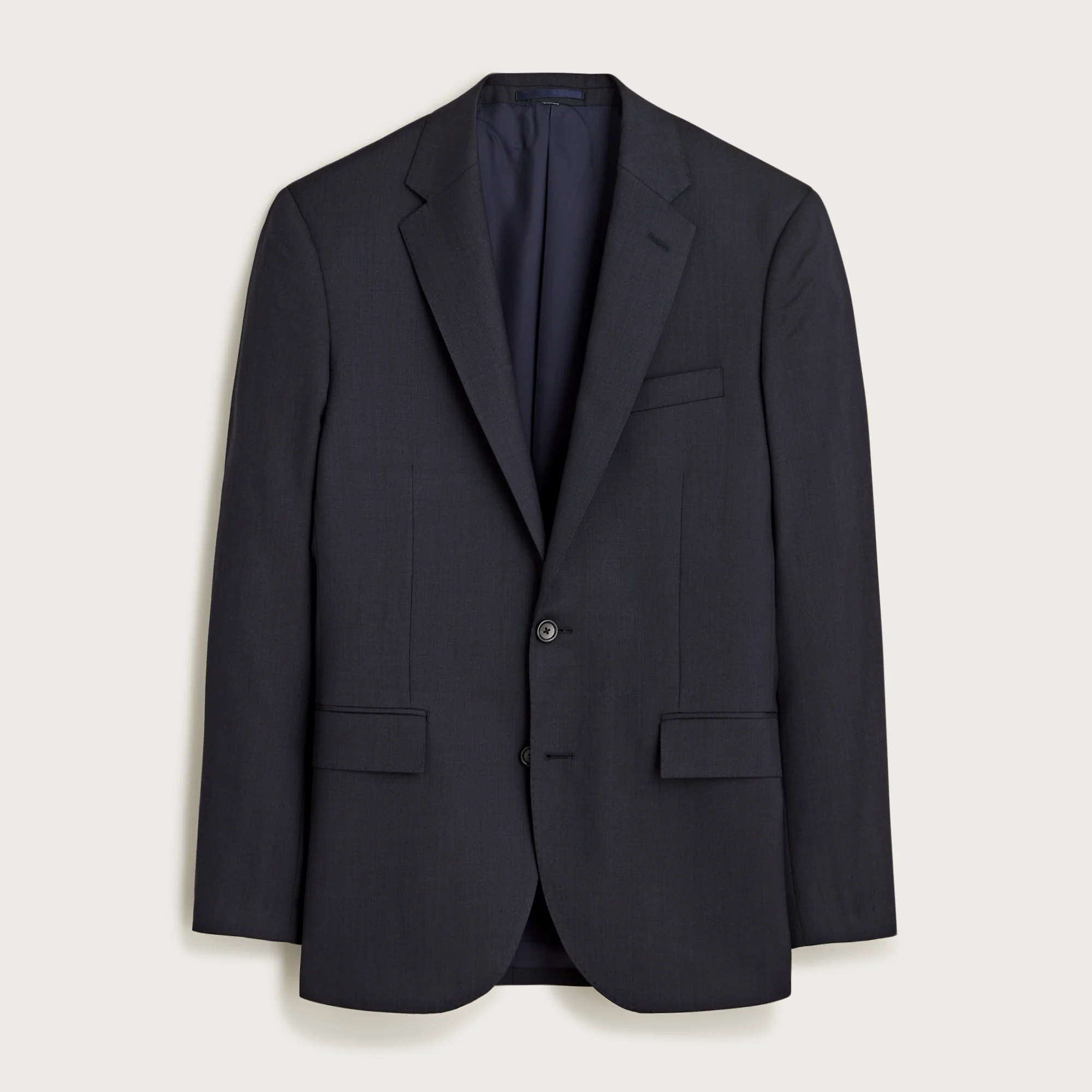 Ludlow Slim-fit suit jacket in Italian worsted wool - 1