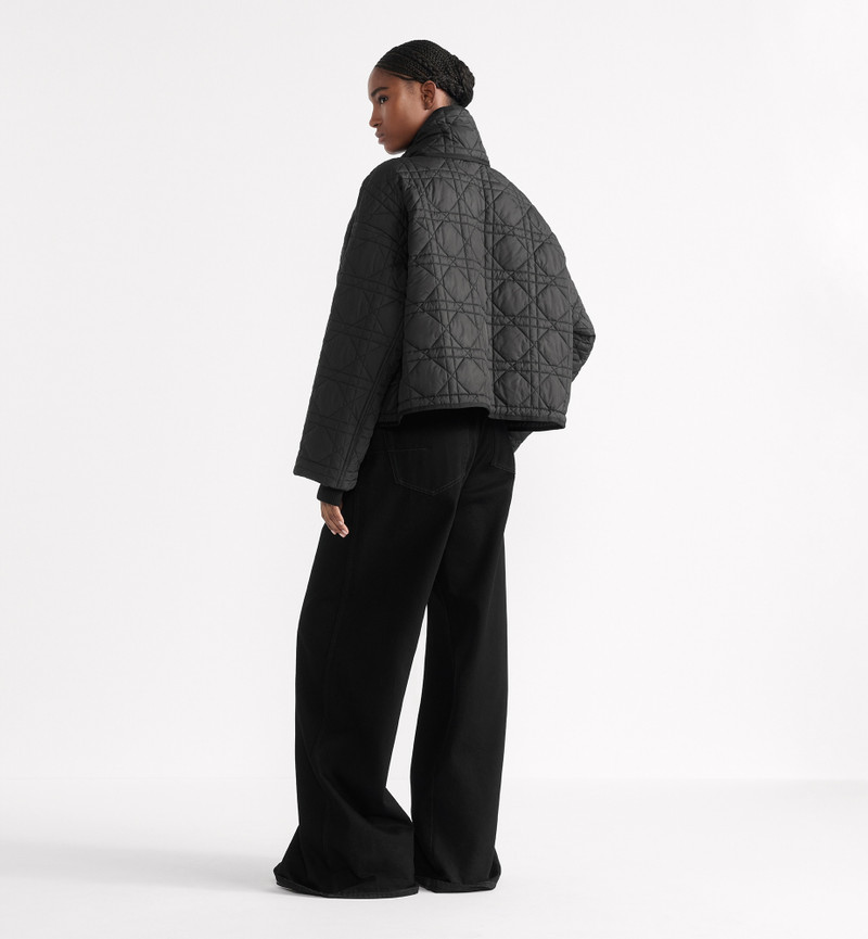 Macrocannage Coat with Scarf Collar 2
