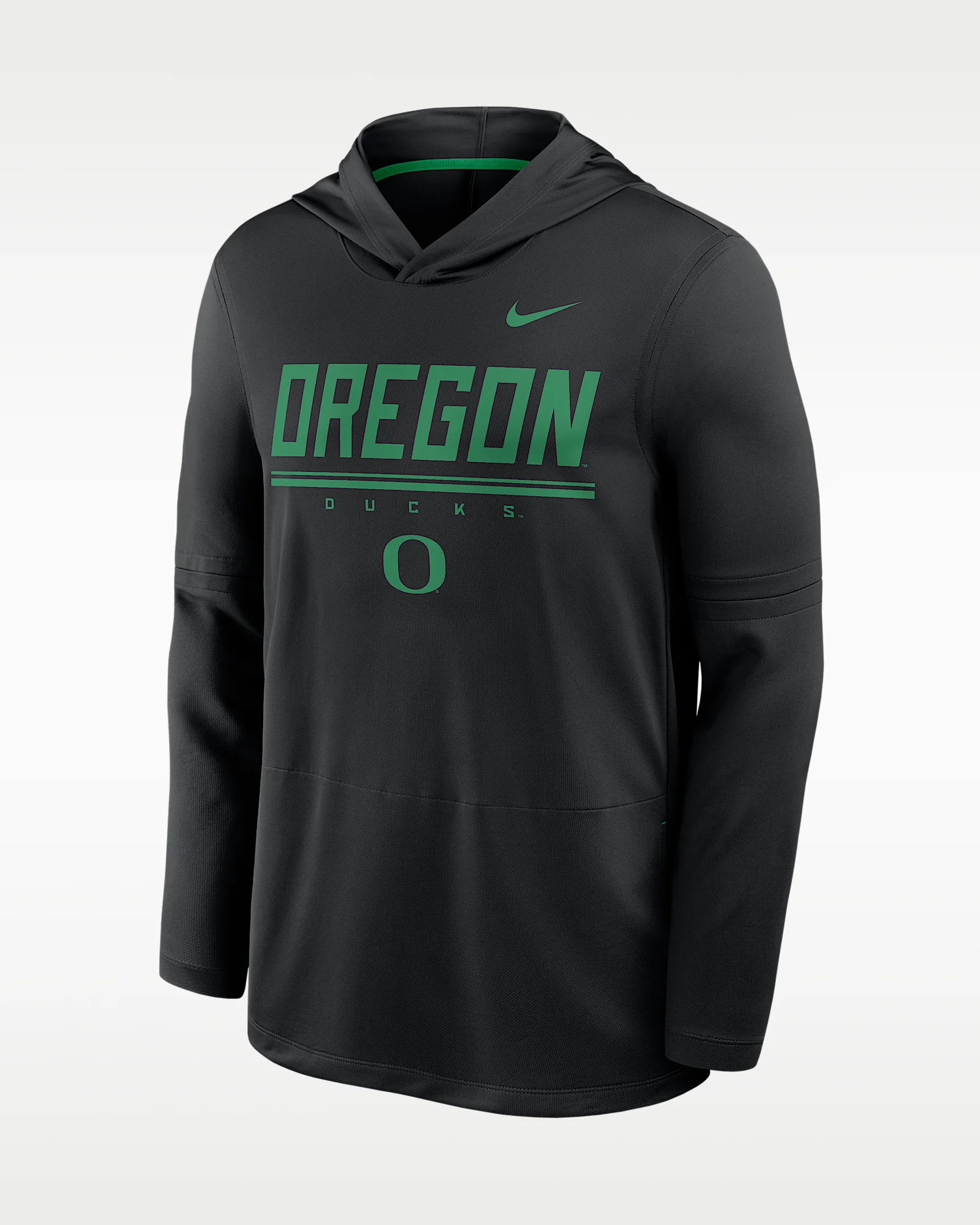 Oregon Sideline Men's Nike Dri-FIT College Long-Sleeve Hooded Top - 1