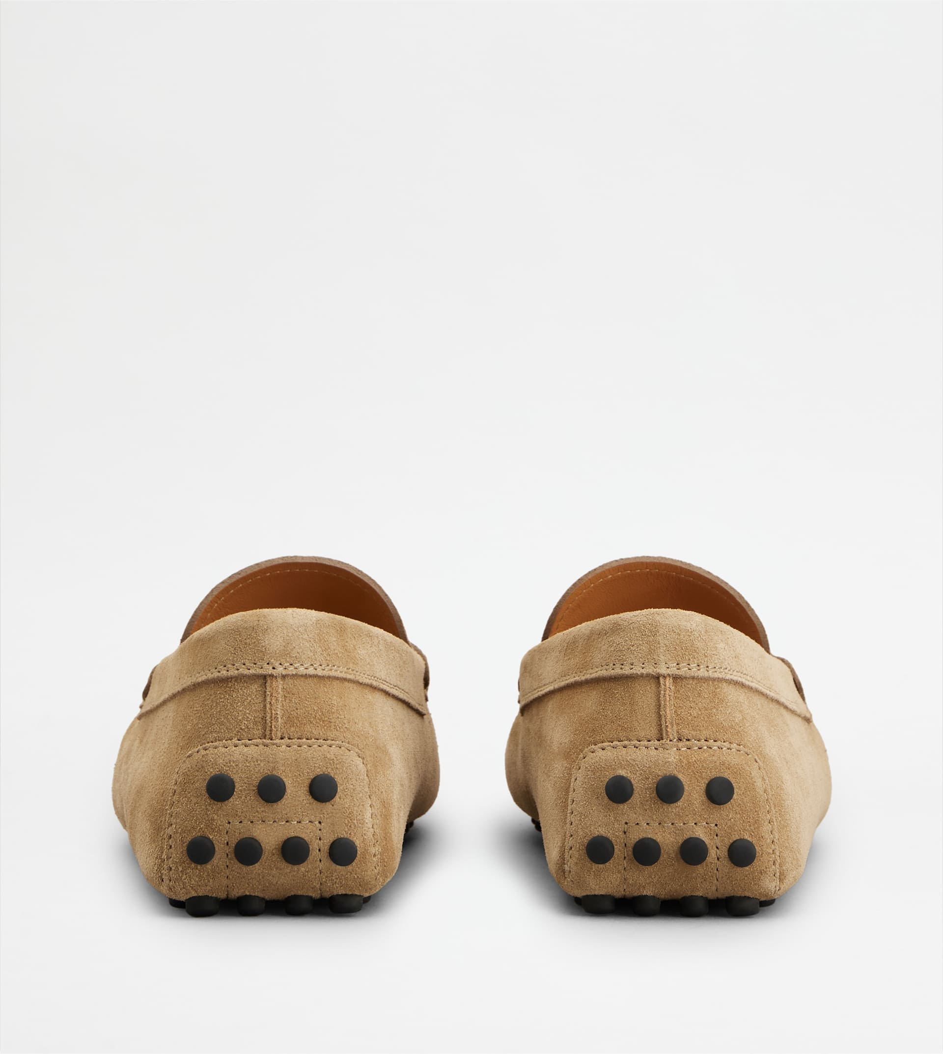GOMMINO DRIVING SHOES IN SUEDE - BEIGE - 3