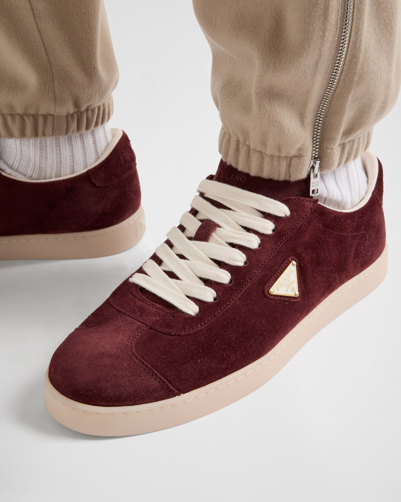 Prada Lane suede sneakers outlook