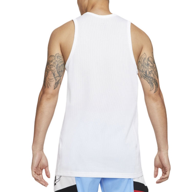Nike Dri-Fit Series Sports Sleeveness Vest Male White BV9388-100 - 5