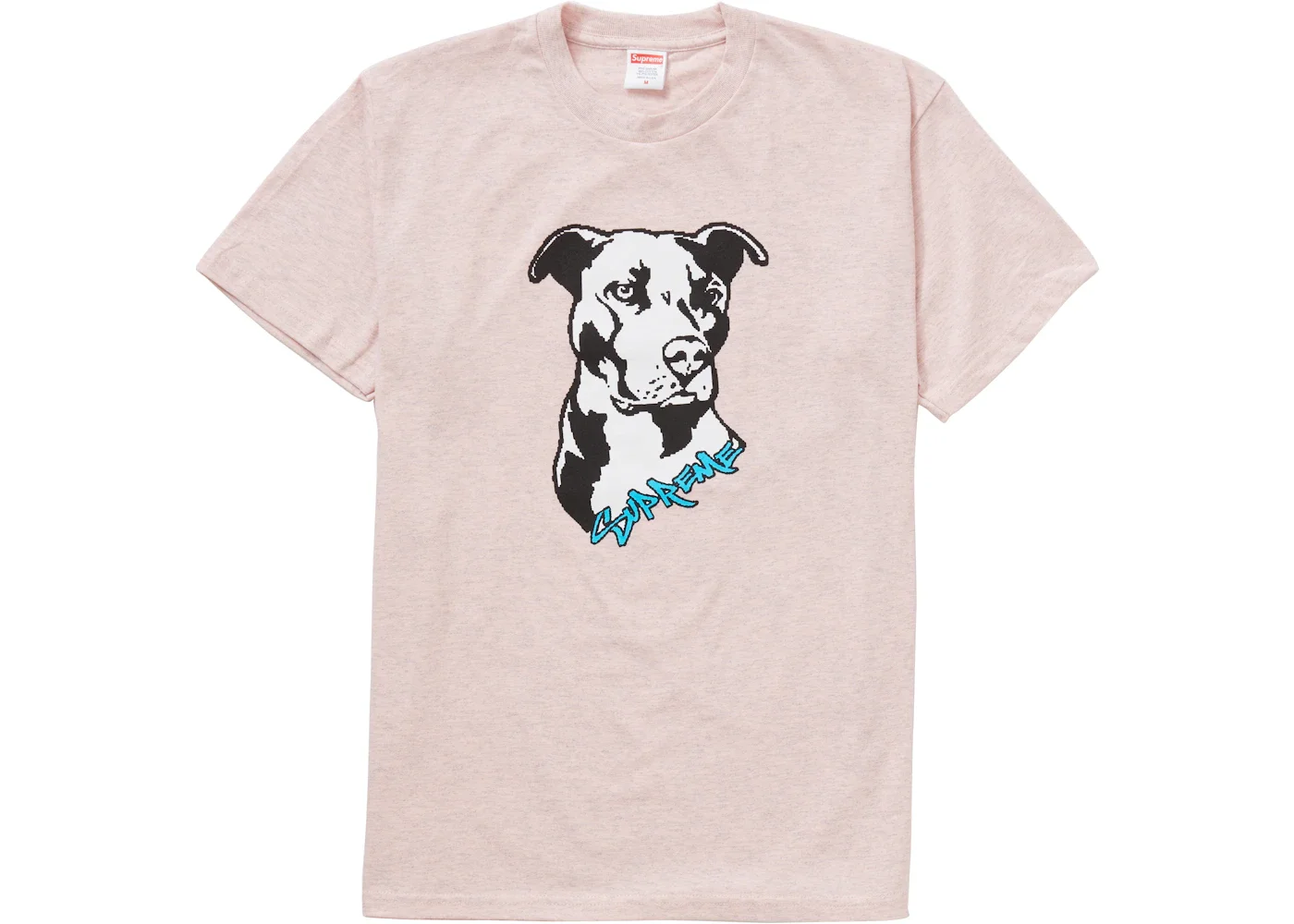 Supreme Pitbull Tee Heather Pink - 1