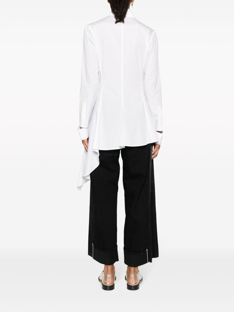 asymmetric cotton shirt 4
