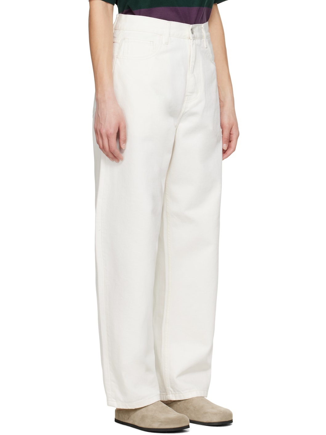 White Brandon Jeans - 2