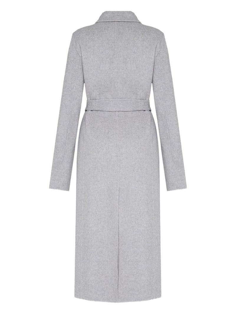 BOSS wool-blend belted jacket outlook