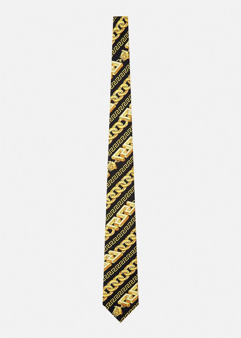 Chain Pinstripe Tie 1