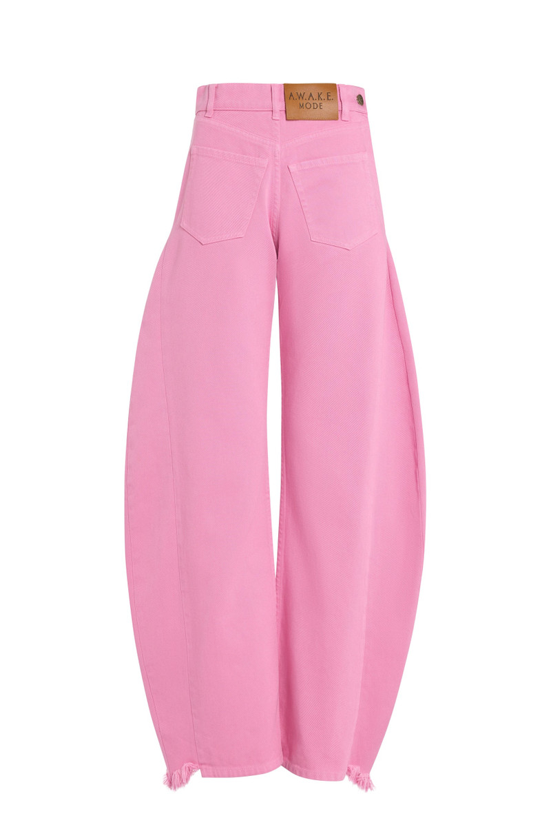 MIRROR JEANS WITH SIDE INSERTS PINK 2