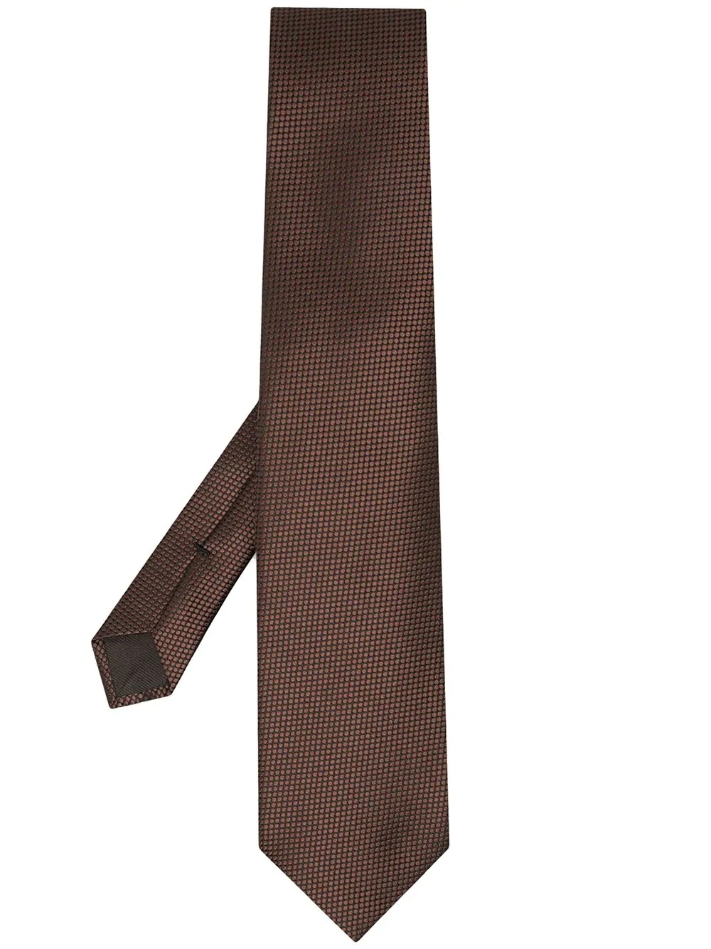 silk pattern tie - 1