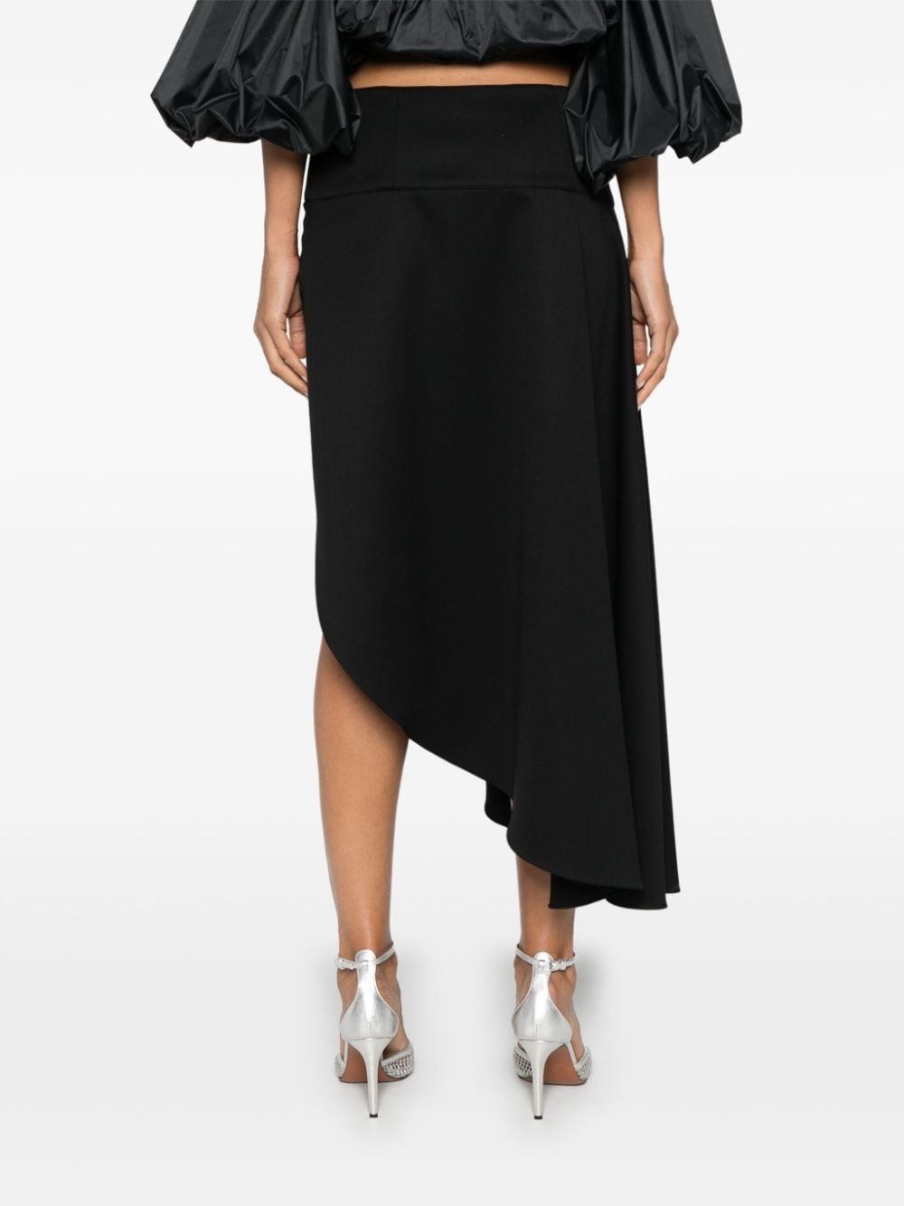 asymmetric skirt - 4