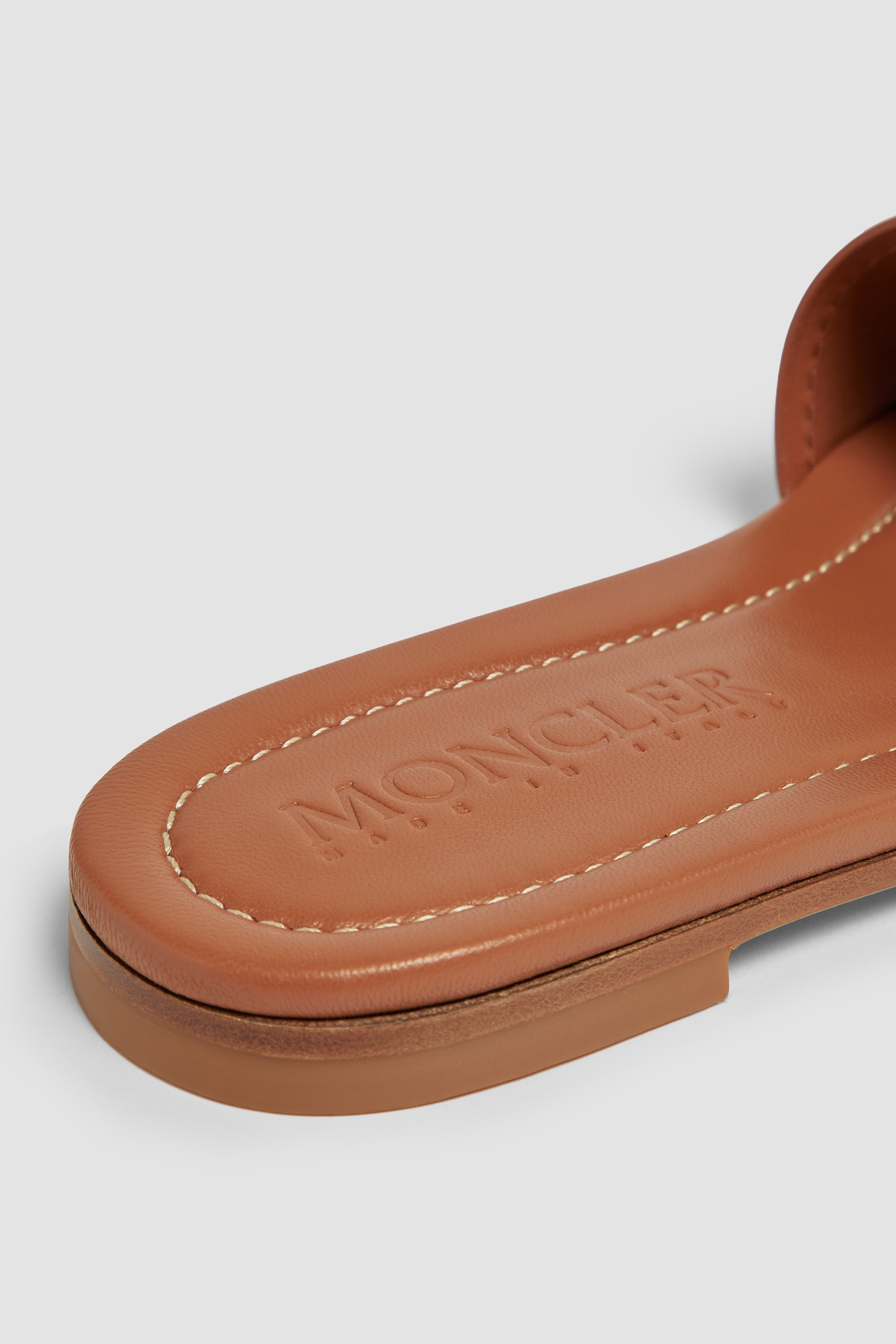 Bell Leather Slides - 3