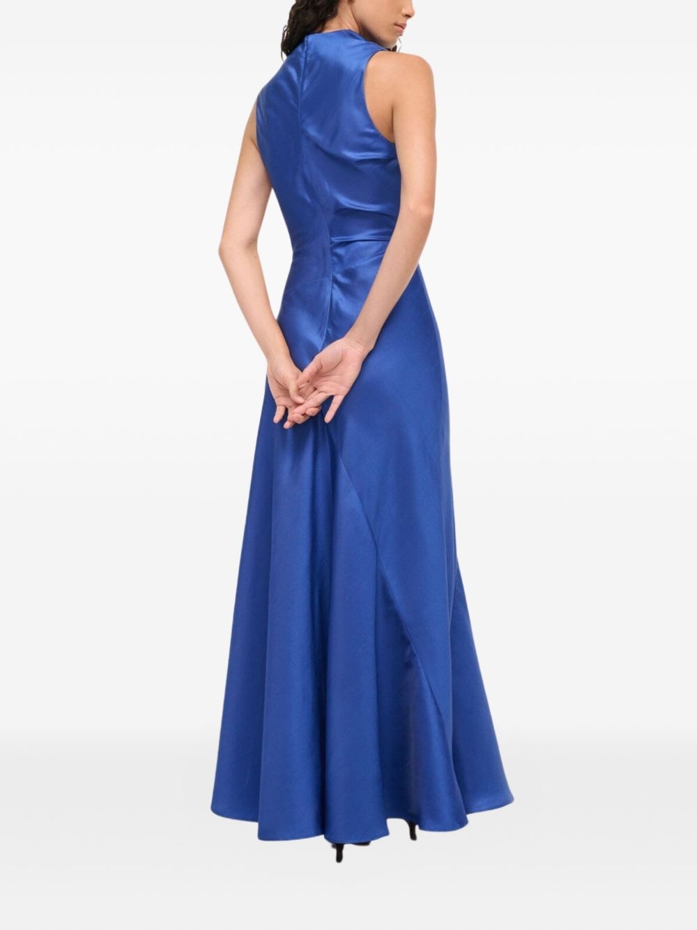 Frida silk maxi dress - 4