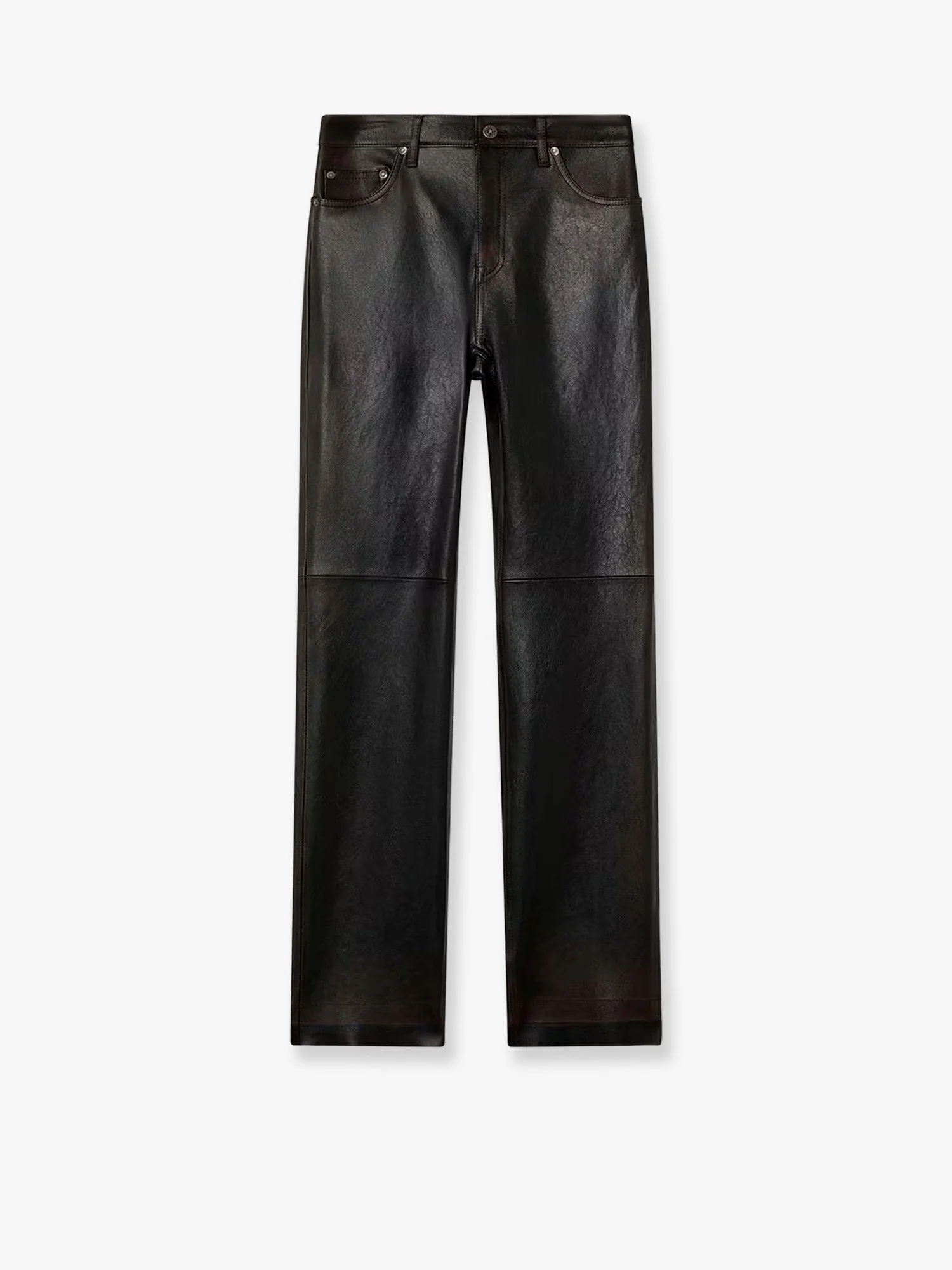 Golden Goose Deluxe Brand Women Peg Leather Trousers - 1