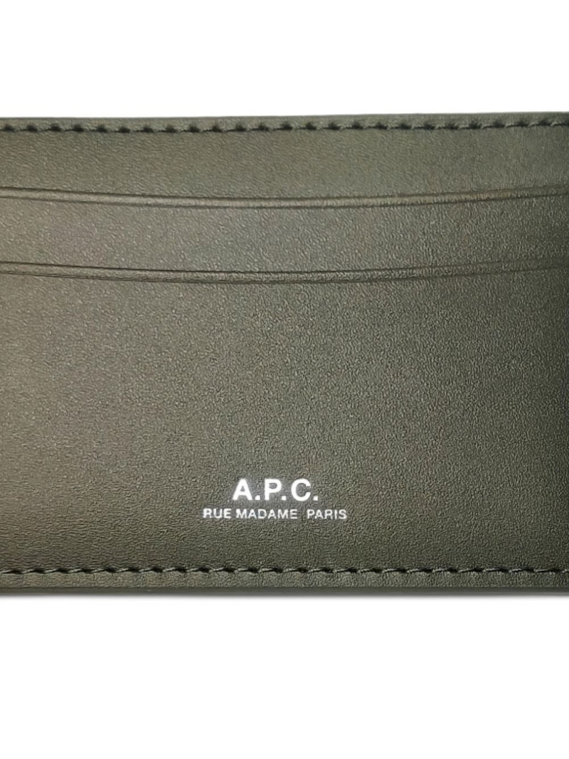 A.P.C. André logo-detail cardholder outlook