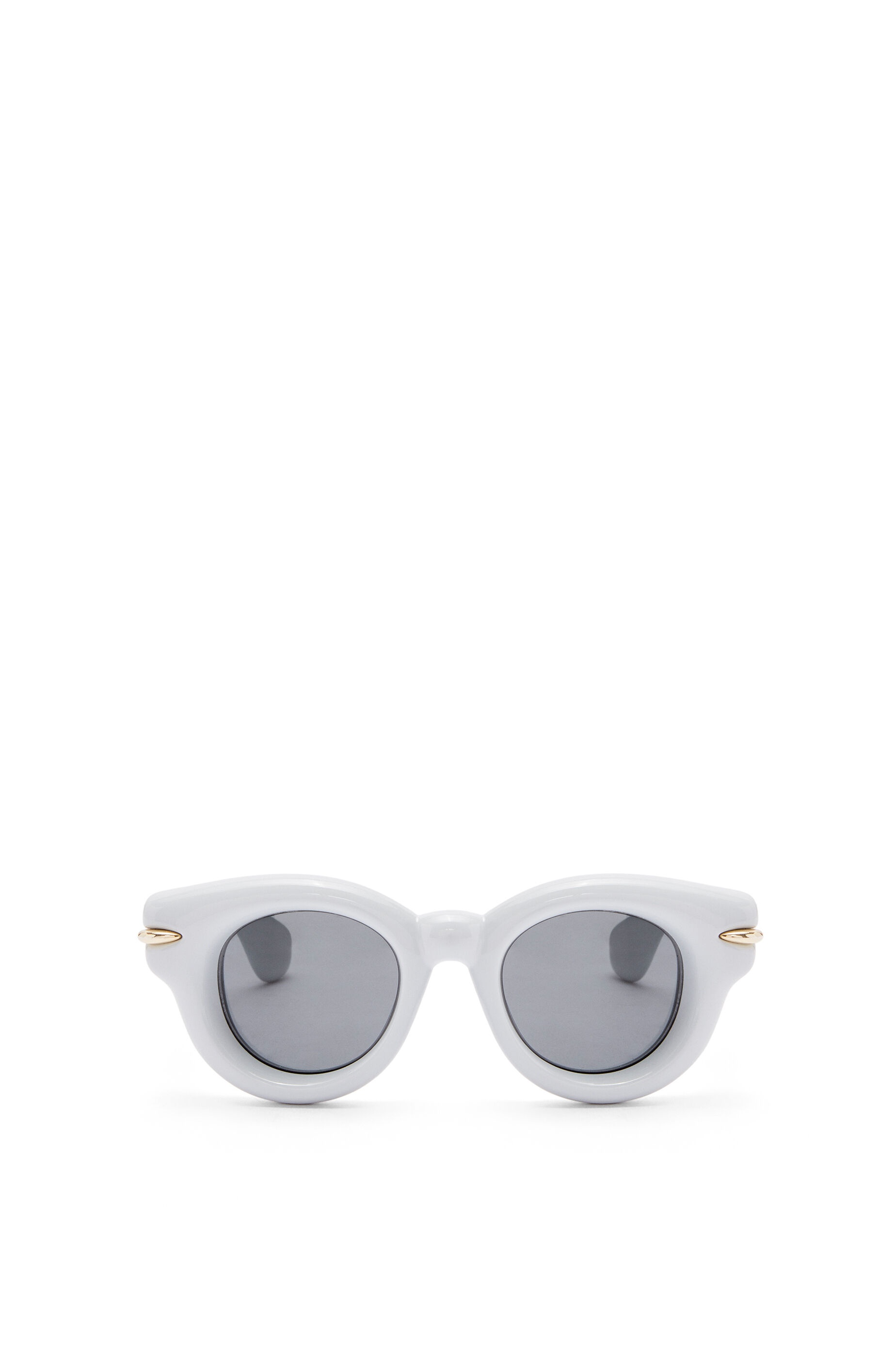 Inflated round sunglasses in nylon - 1