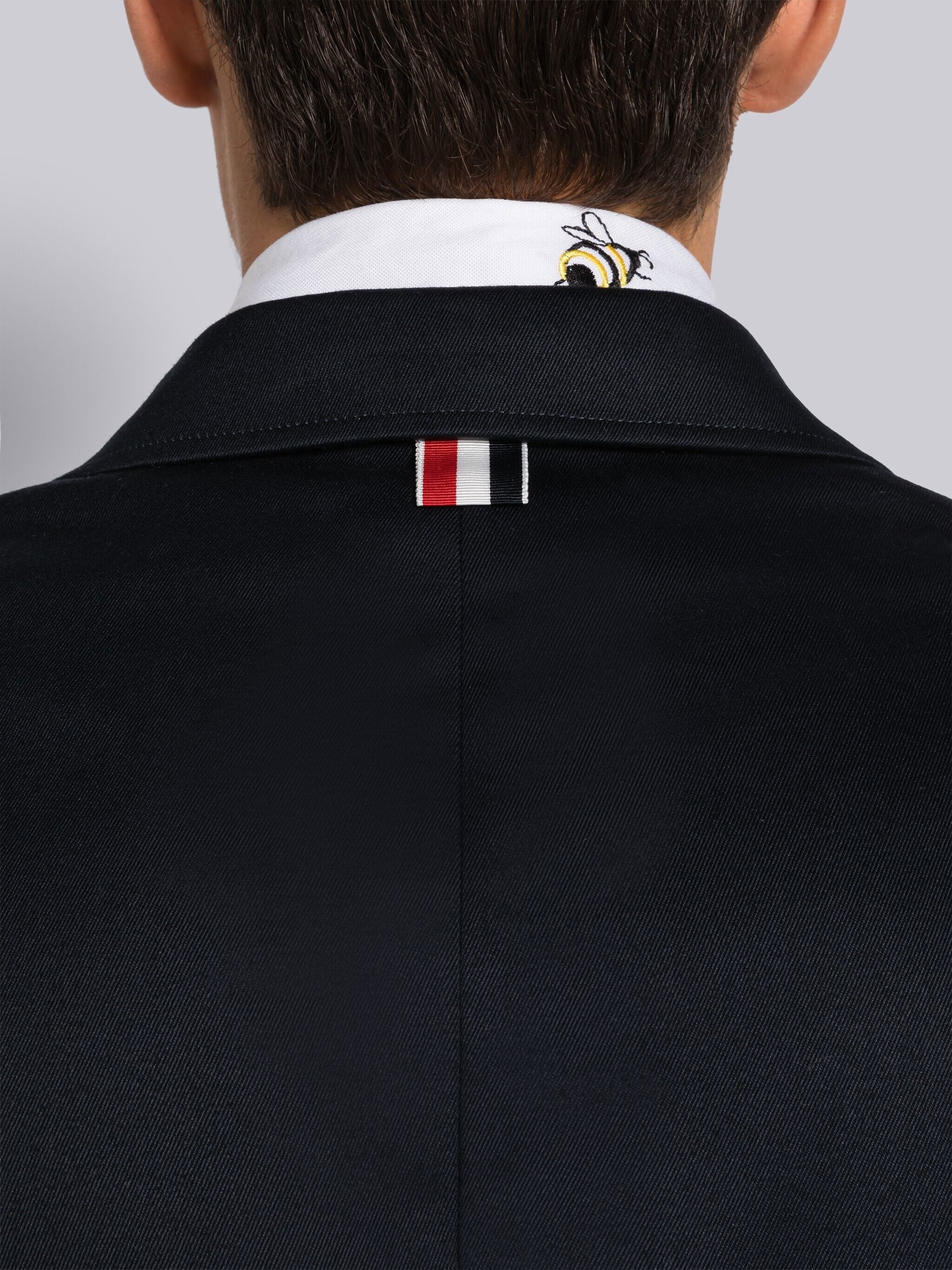 COTTON TWILL 4-BAR UNCONSTRUCTED CLASSIC SPORT COAT - 5