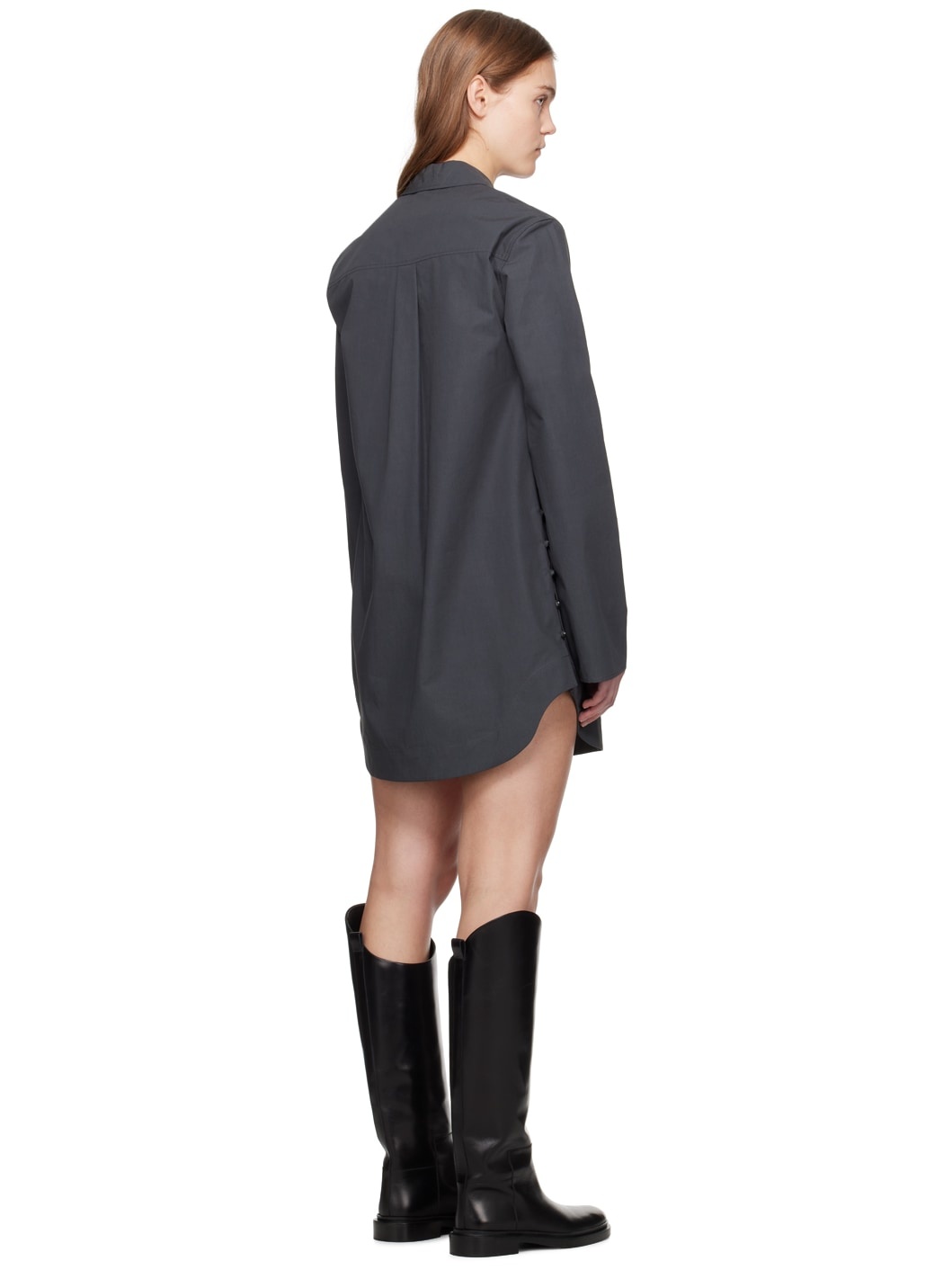 Gray Eknath Minidress - 3
