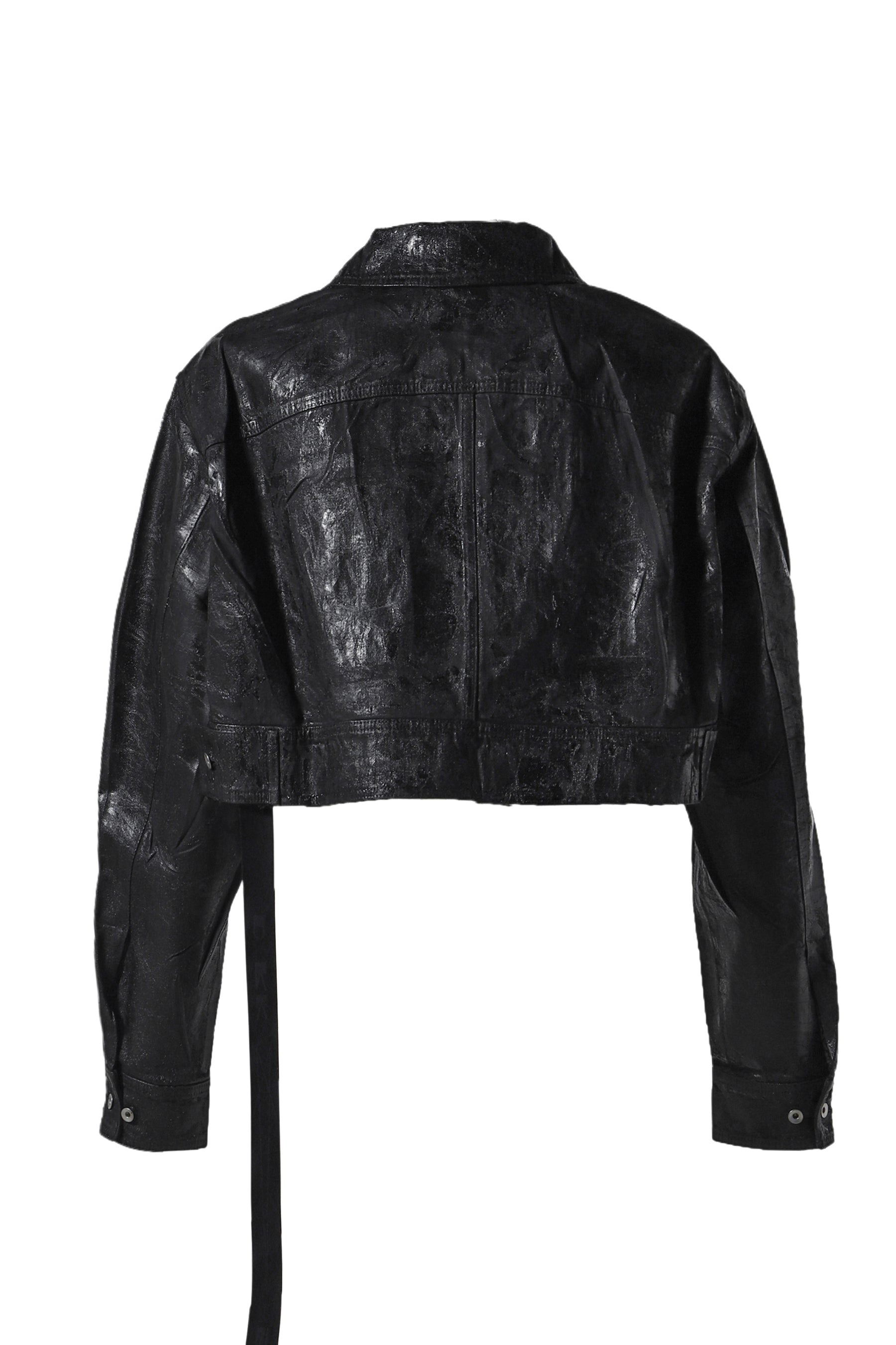 CROPPED JUMBO WORKER JKT / BLK - 2