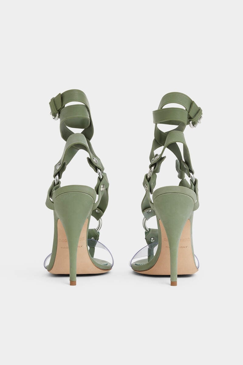 BONDAGE HEELED SANDALS - 3