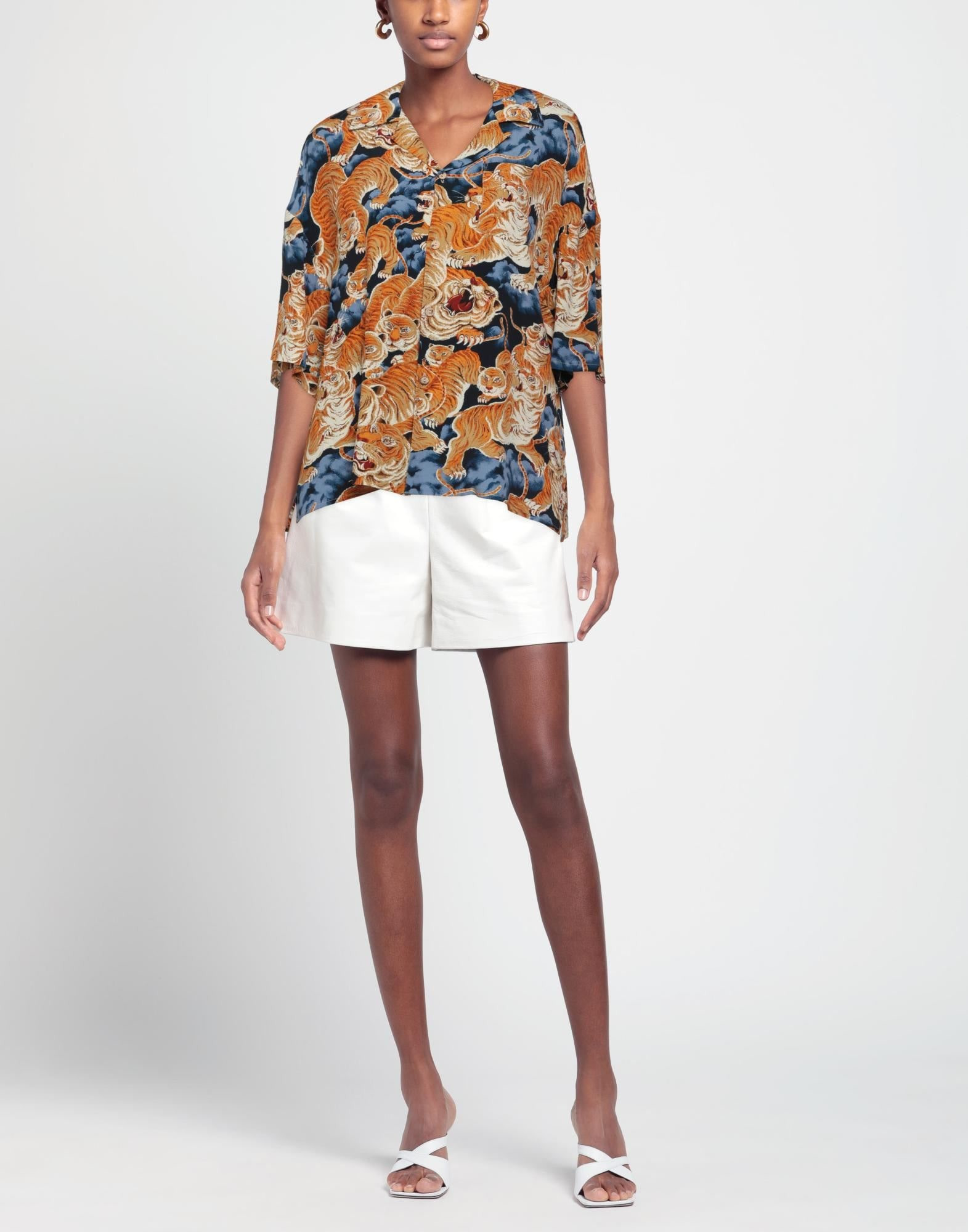 Navy Women's Patterned Shirts & Blouses - 2