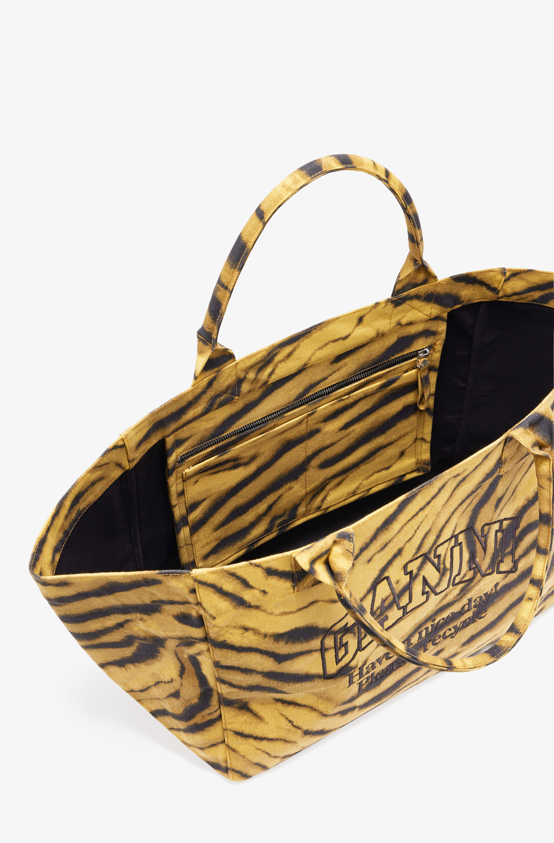 ZEBRA PRINT XXL TOTE - 3