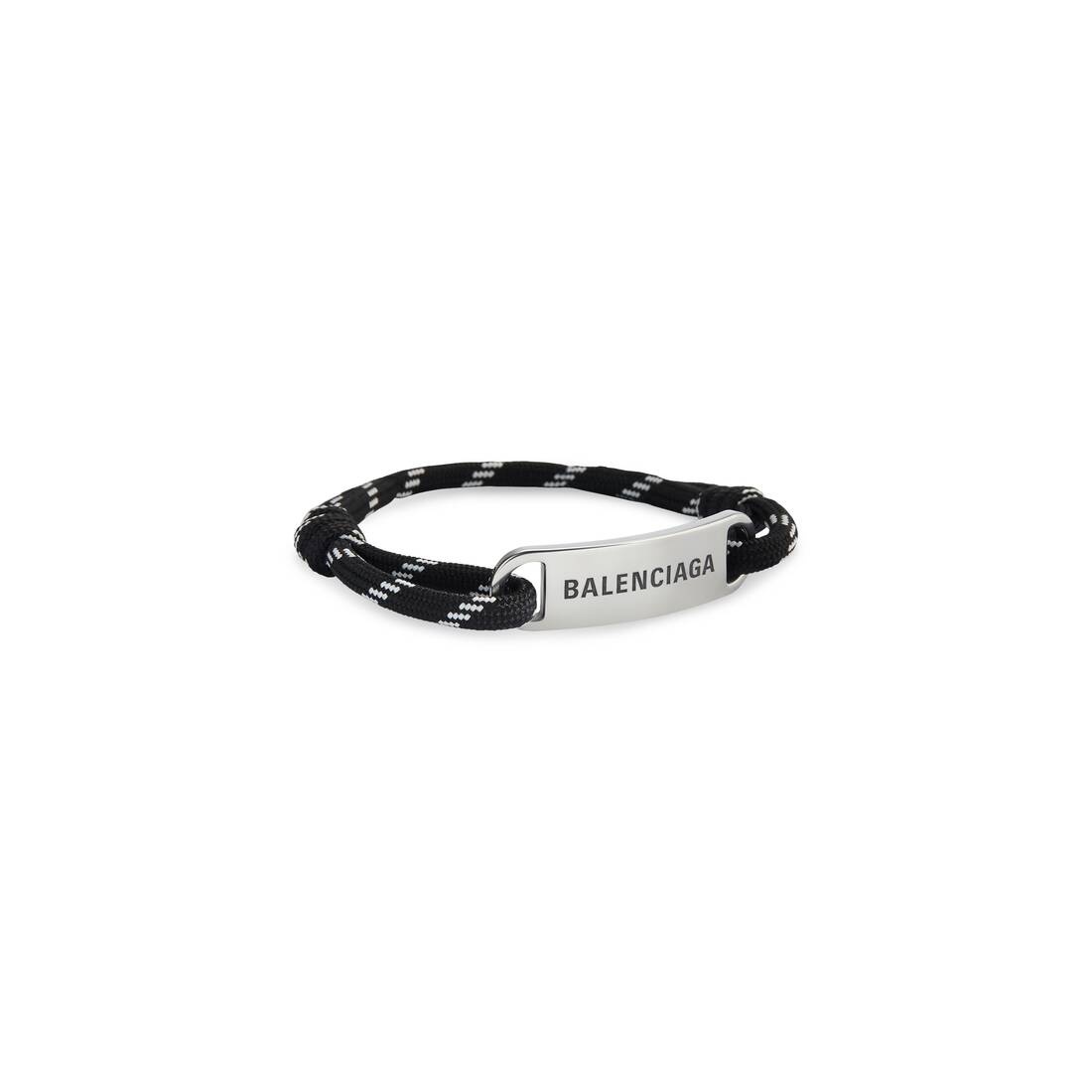 Plate Bracelet in Black - 1