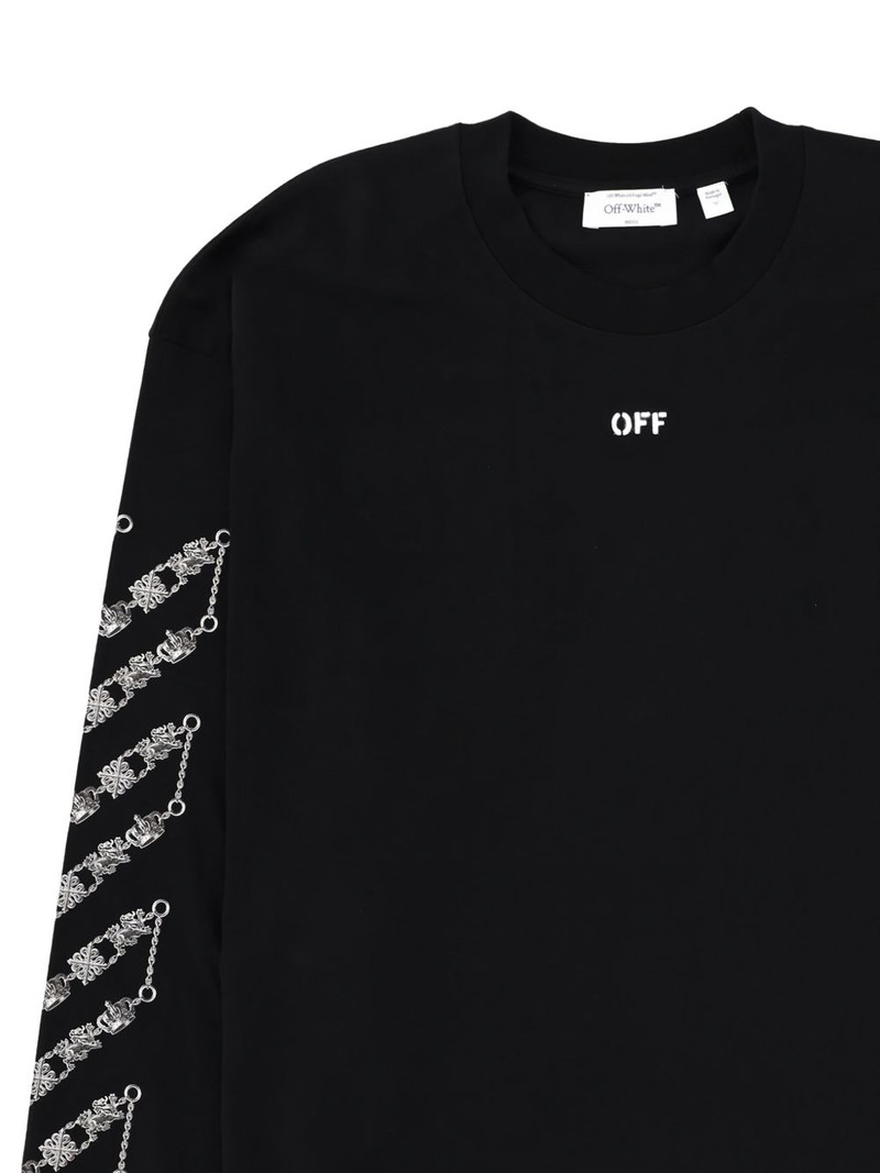 Off-White long-sleeve graphic T-shirt outlook