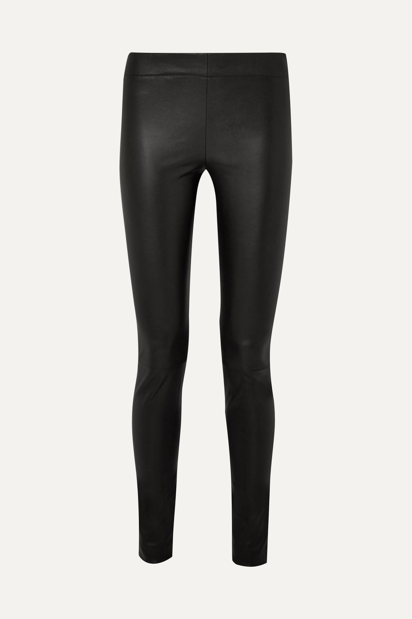 Moto stretch-leather leggings - 1