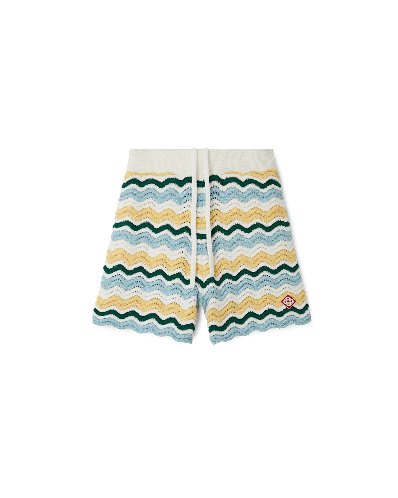 Wavy Boucle Shorts | Casablanca Paris - 1