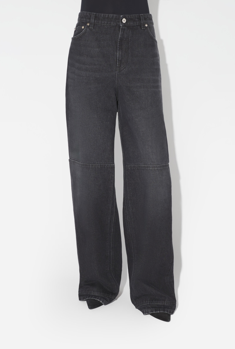 Jean Paul Gaultier THE BLACK CUT-OUT JEANS outlook