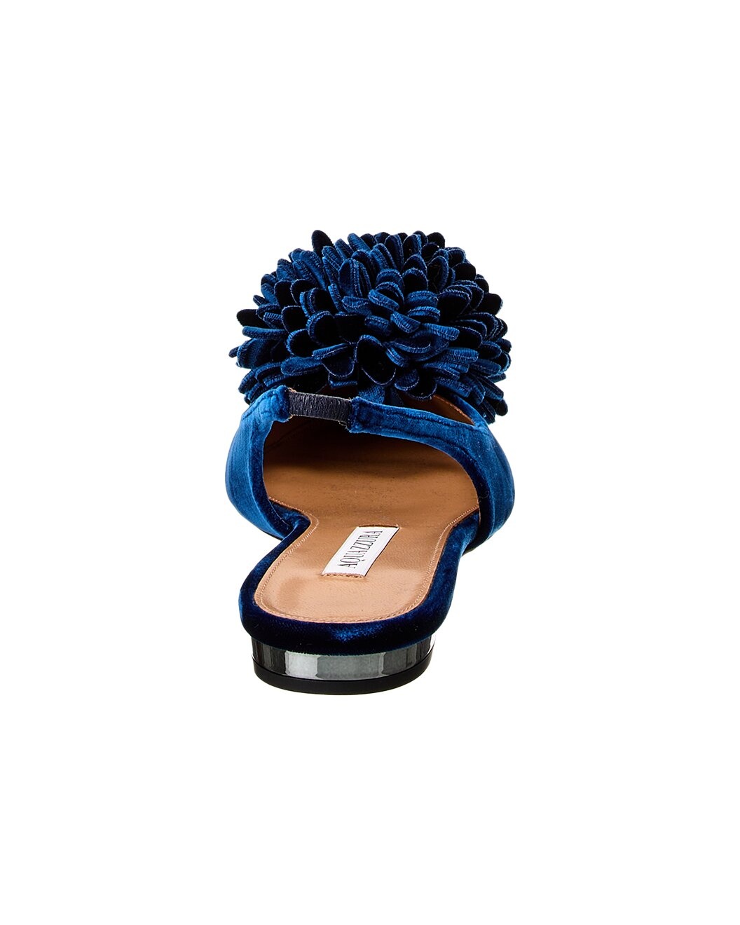 Aquazzura Couturier Velvet Slingback Flat - 3